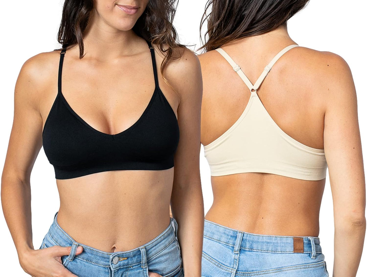 Blue 55 Women's Racerback Bralette for Everyday Comfort