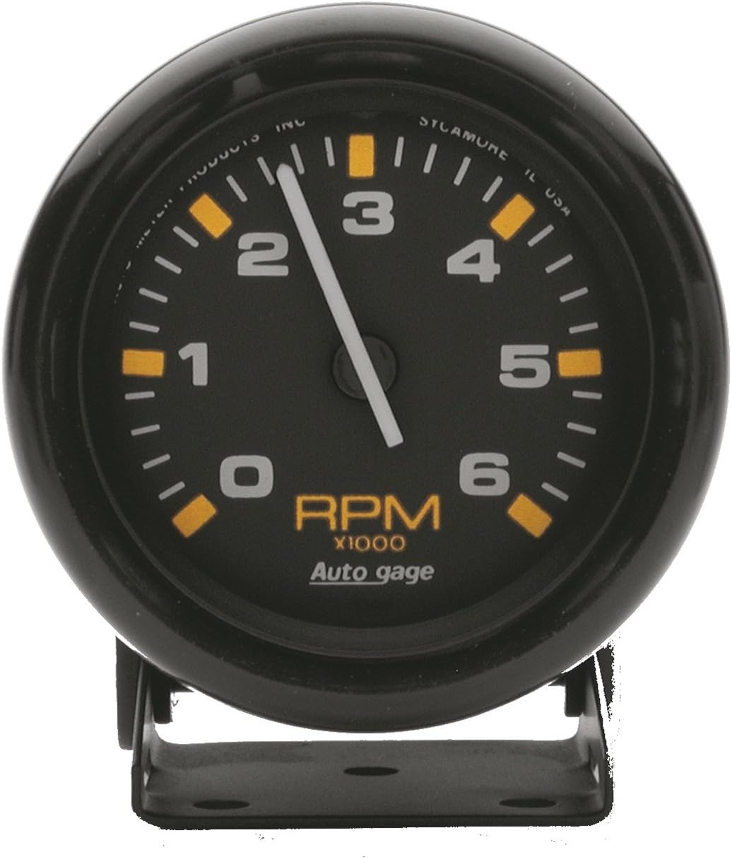 AUTO METER 2306 Autogage Mini Tachometer for Racing and Street Cars