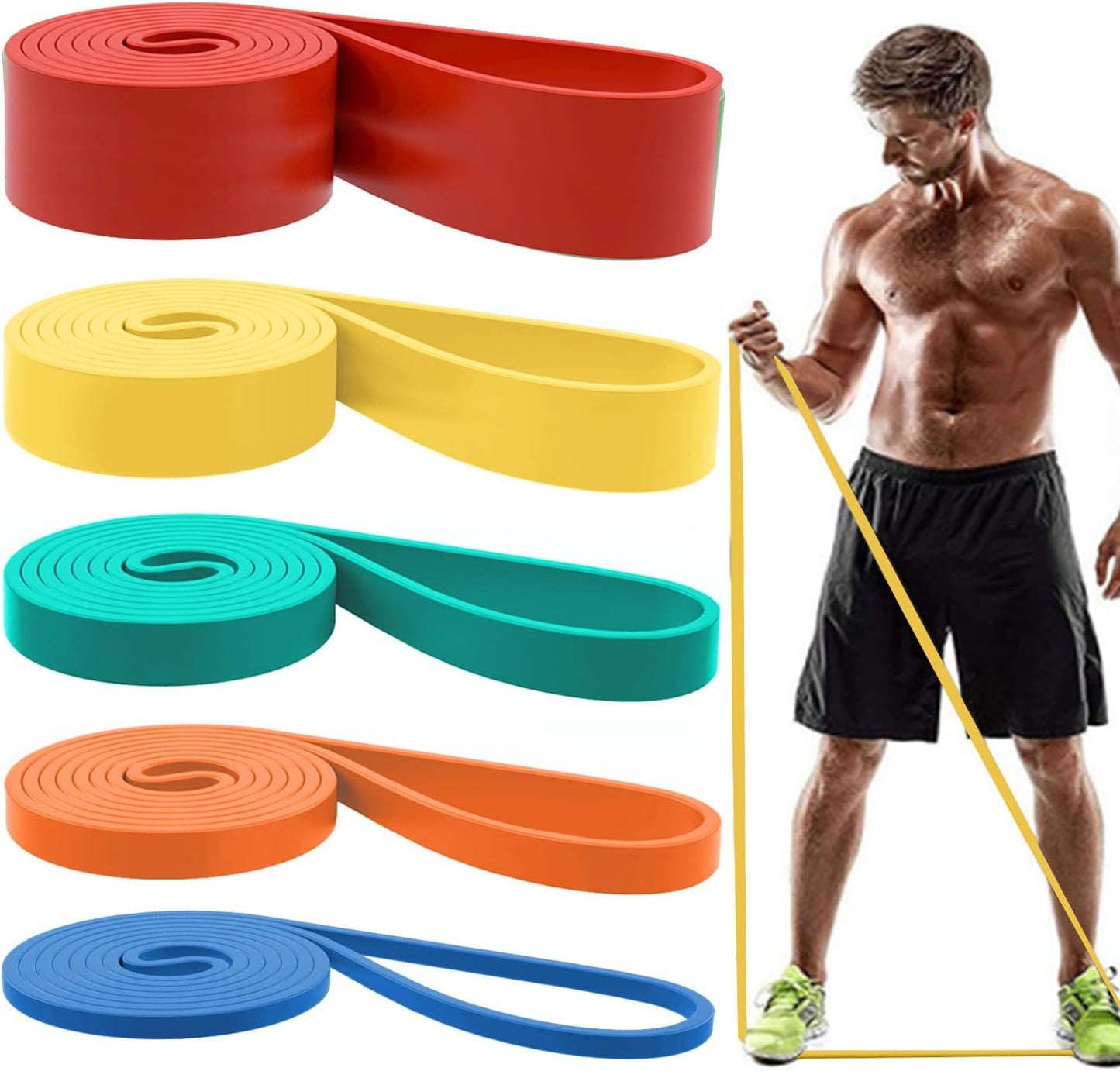 Resistance Bands Set for Effective Workouts and Training