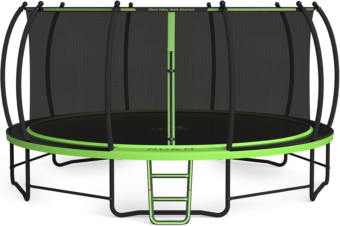 BCAN Recreational Trampoline with Enclosure for Kids and Adults