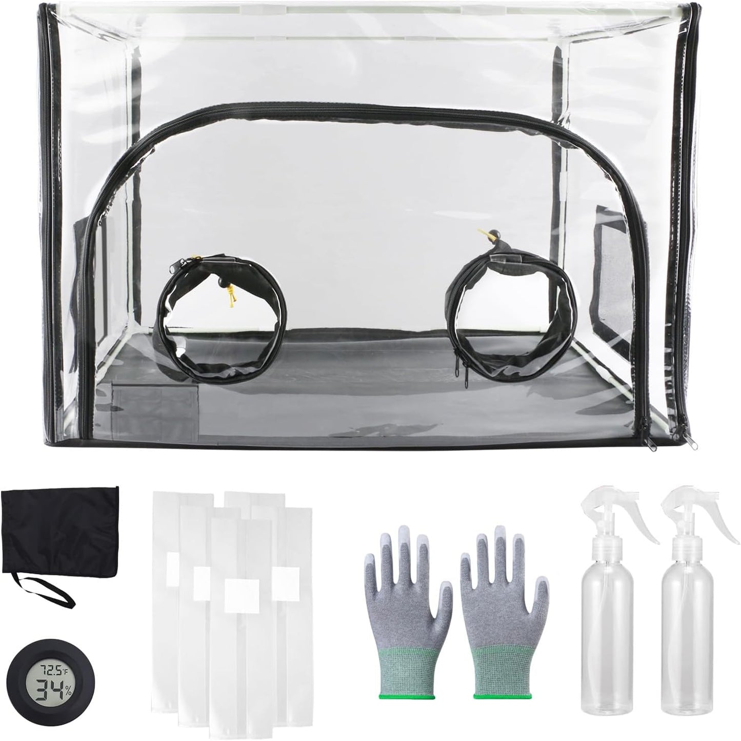 Large Still Air Box Mushroom Grow Kit for Mycology Cultivation