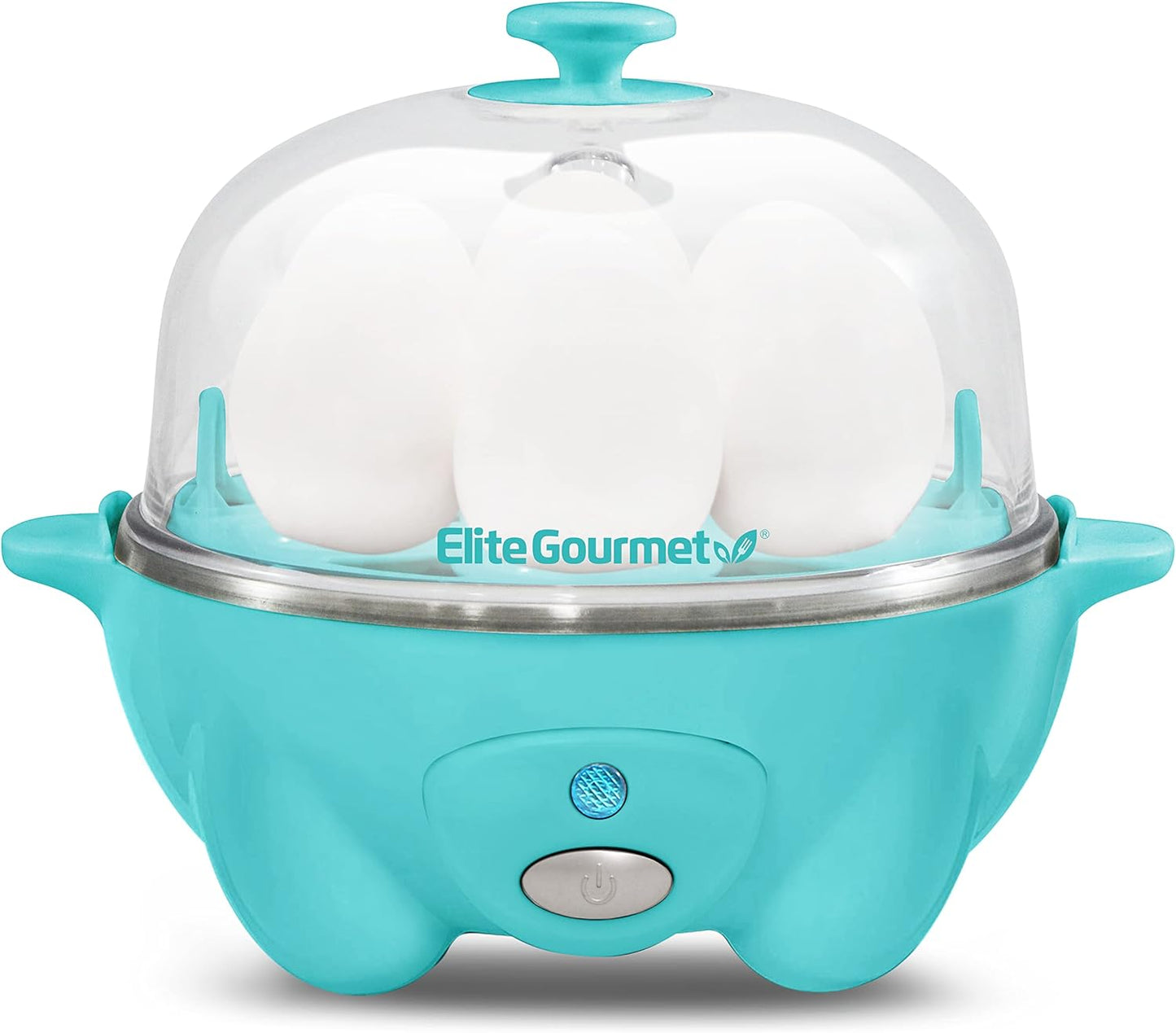 Elite Gourmet Easy Electric Egg Cooker for Perfect Eggs Every Time