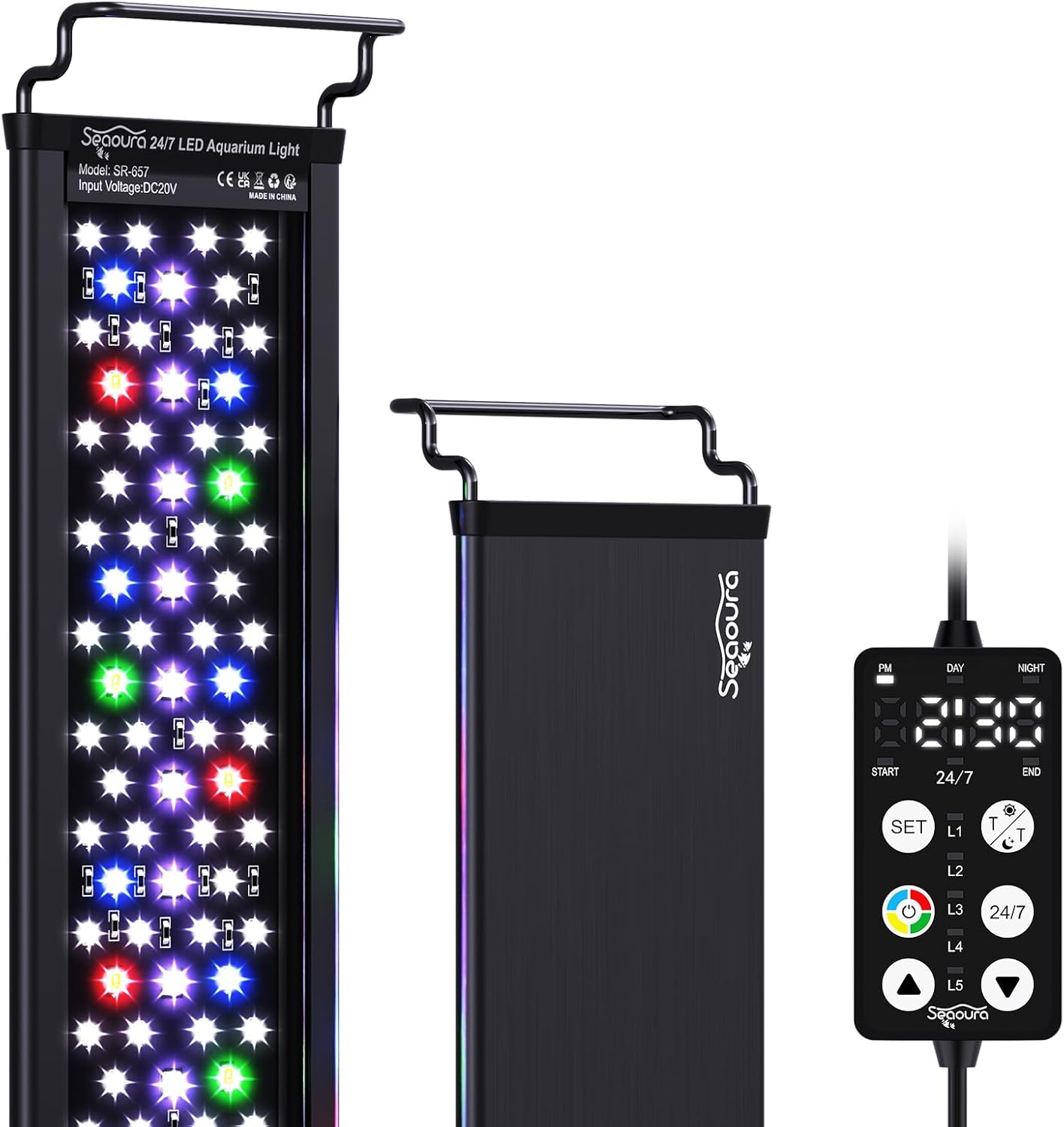 Plant Growth Aquarium Light with Custom Timer for Freshwater