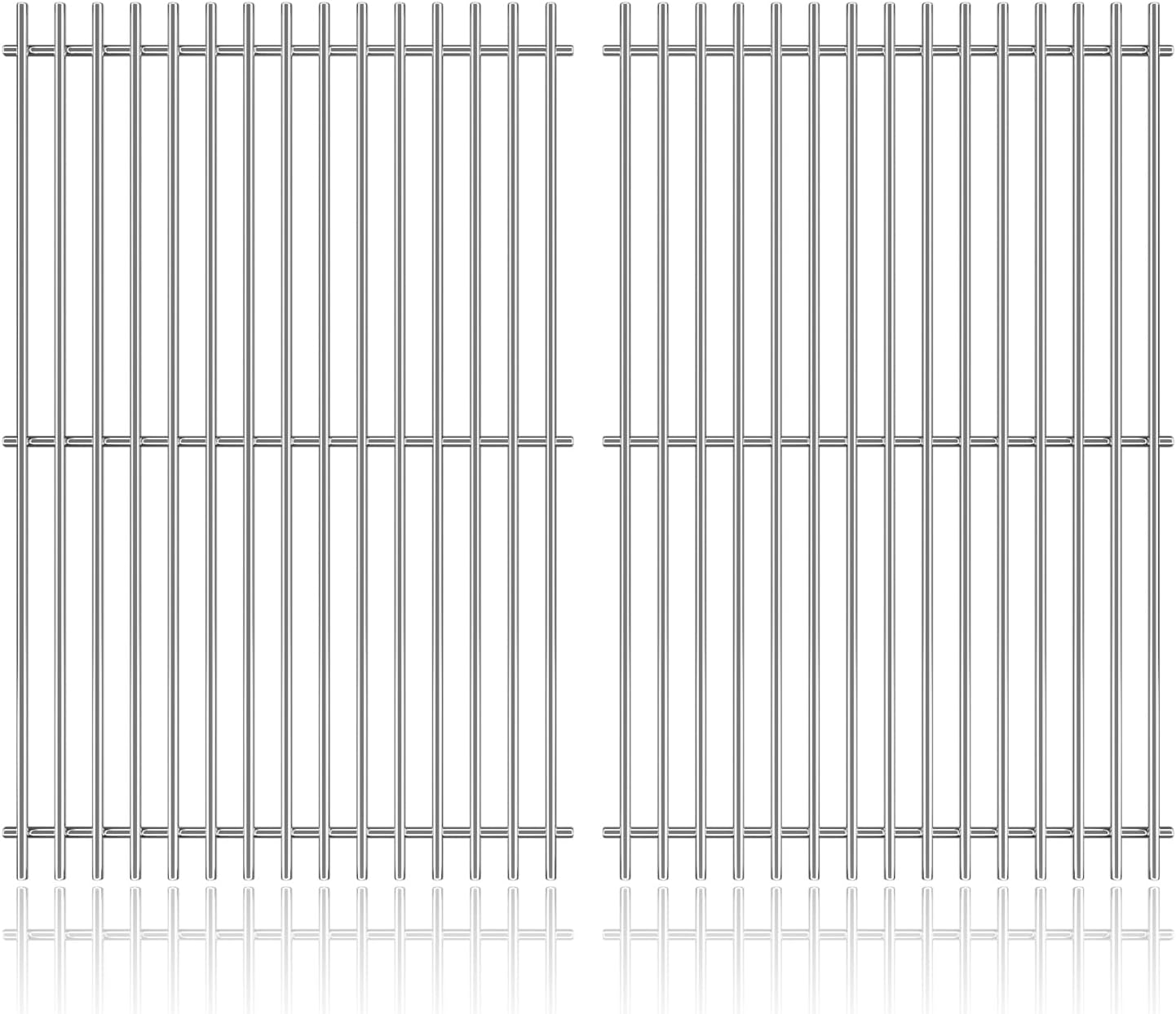 19.5 Solid Stainless Steel Cooking Grill Grates for Weber Grills