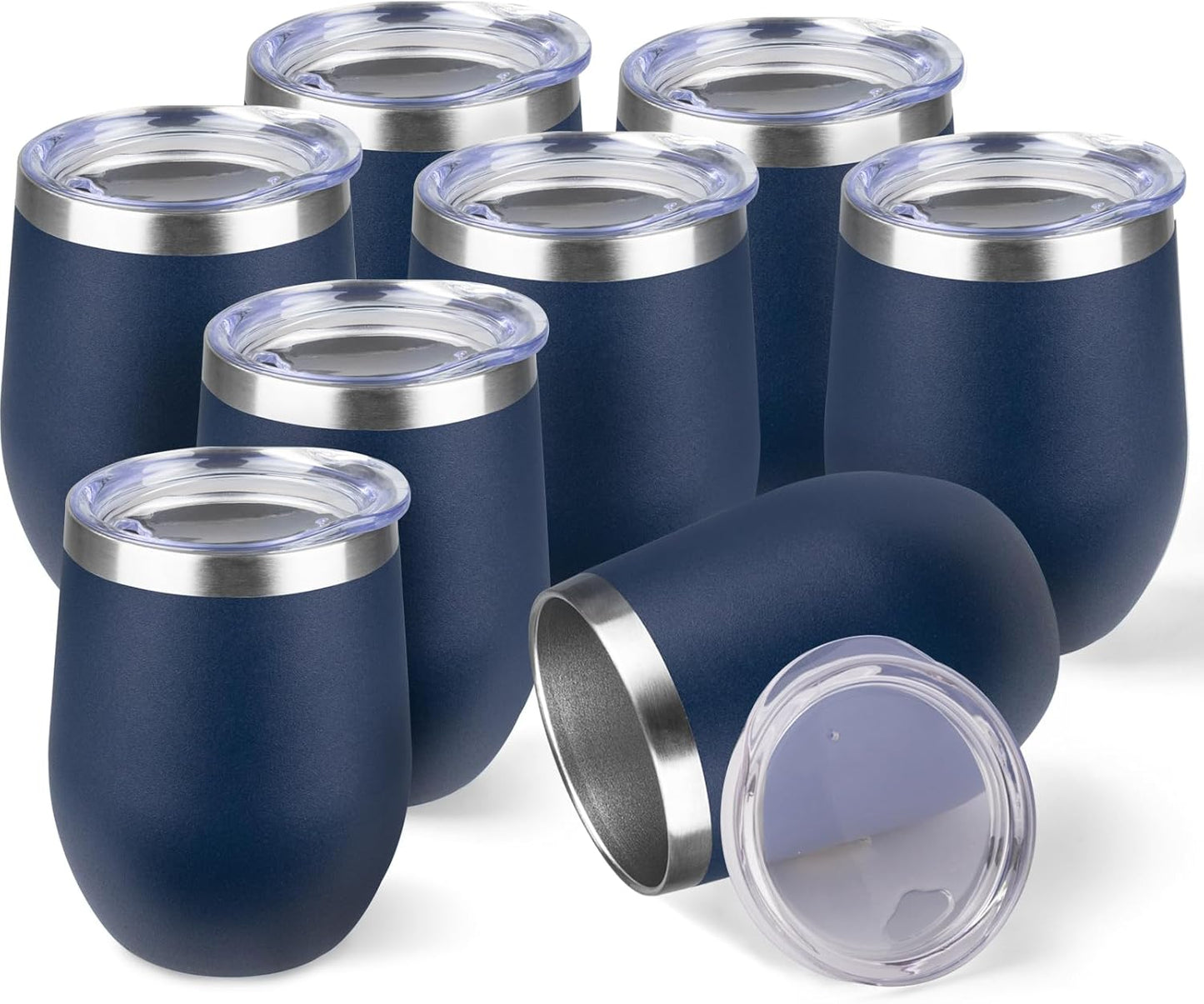 StarSpeed 12oz Wine Tumblers - Insulated Travel Mugs for All Drinks