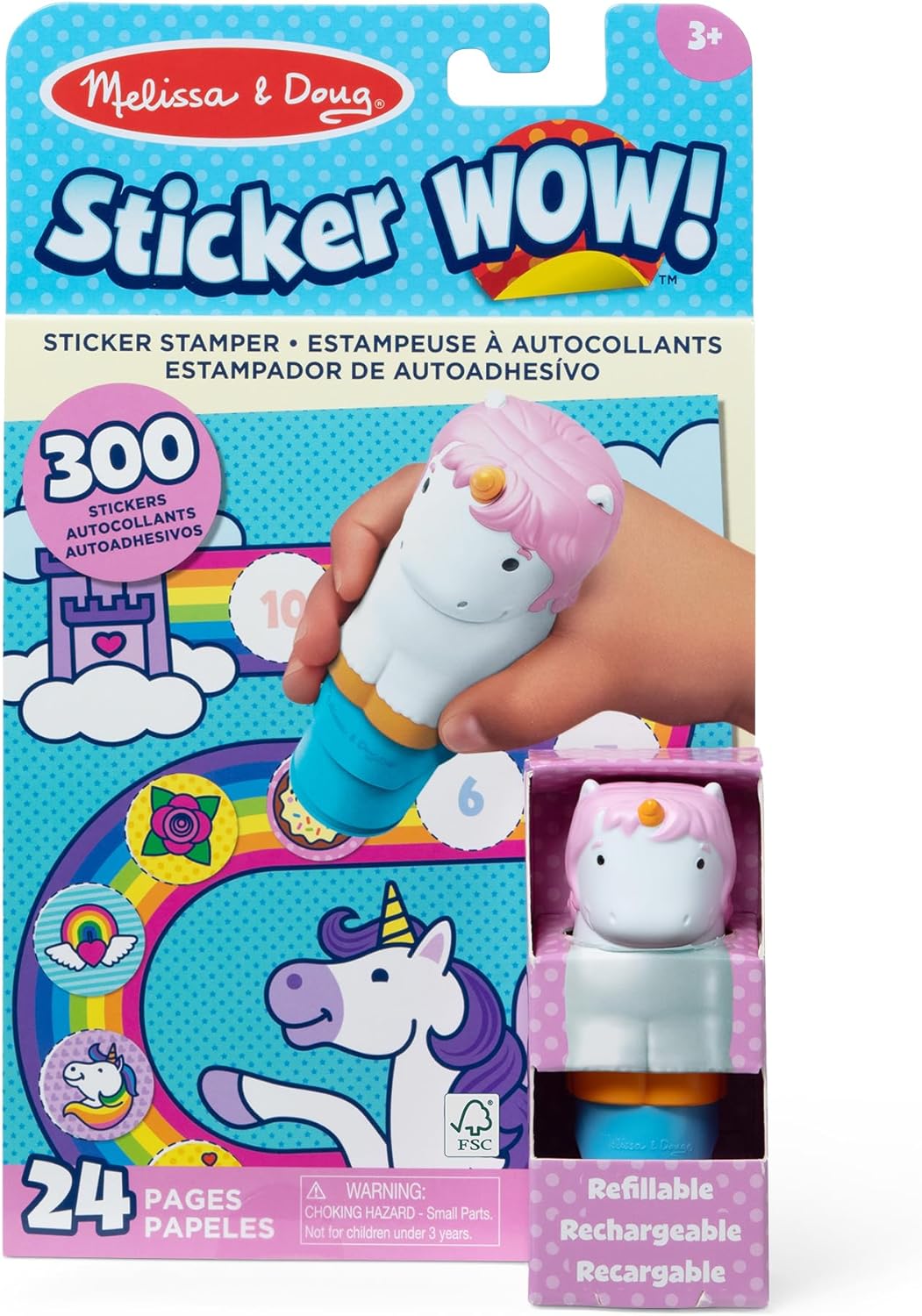 Melissa & Doug Unicorn Activity Pad with 300 Stickers