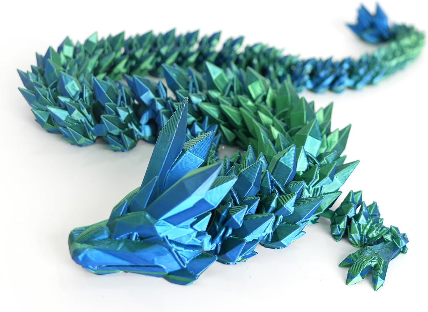 Pearly Dragon Fidget Toy - Unique 3D Print