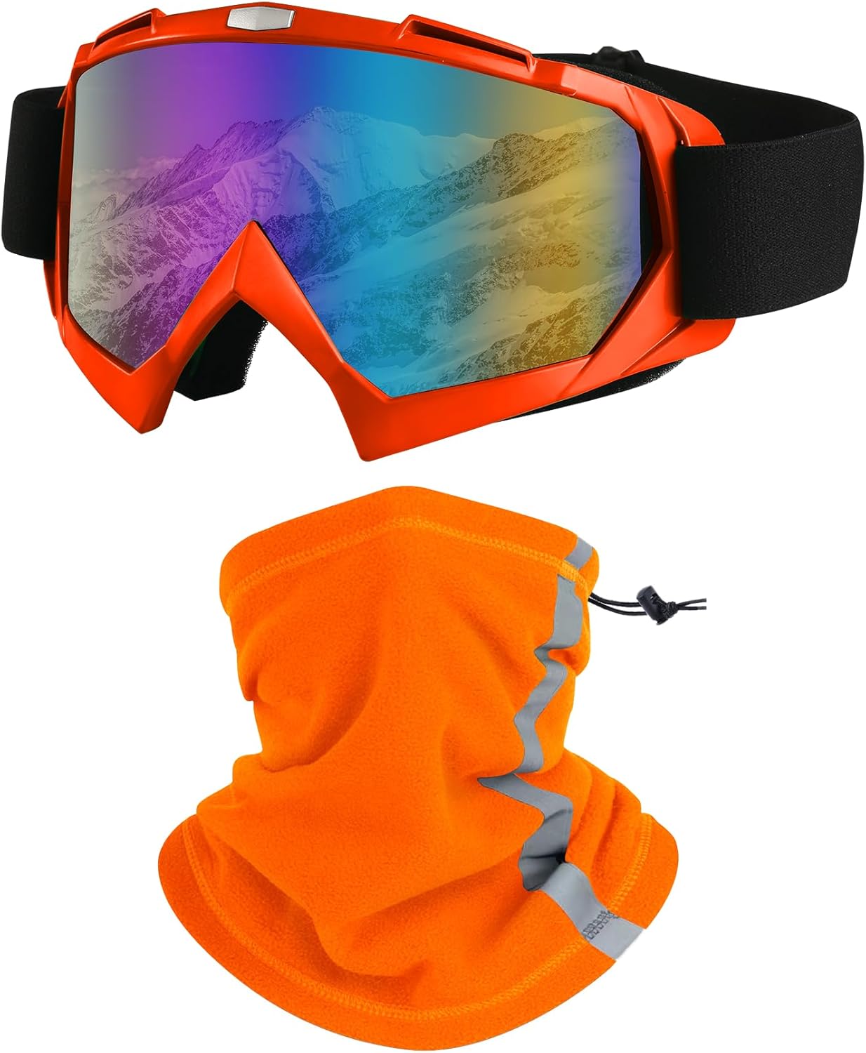 Ski Goggles with Neck Gaiter - Get Winter Ready!