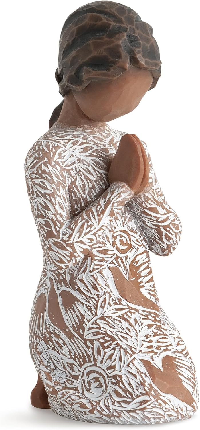 Willow Tree Prayer of Peace Hand-Painted Figure for Sympathy