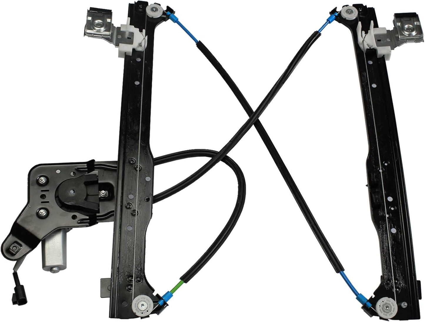 LAFORMO Rear Driver Side Power Window Regulator with Motor Assembly