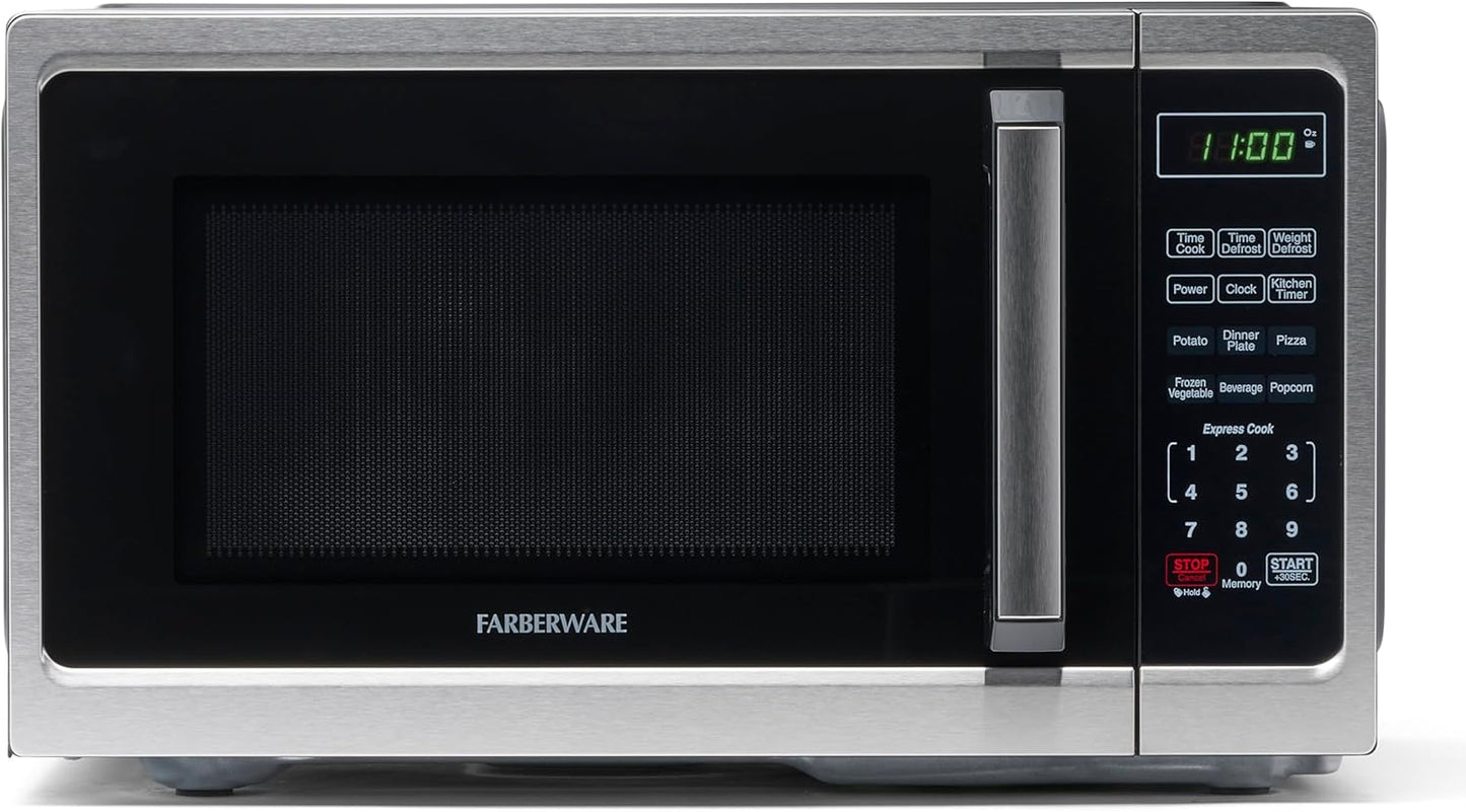Farberware 900W Microwave - Compact & Efficient
