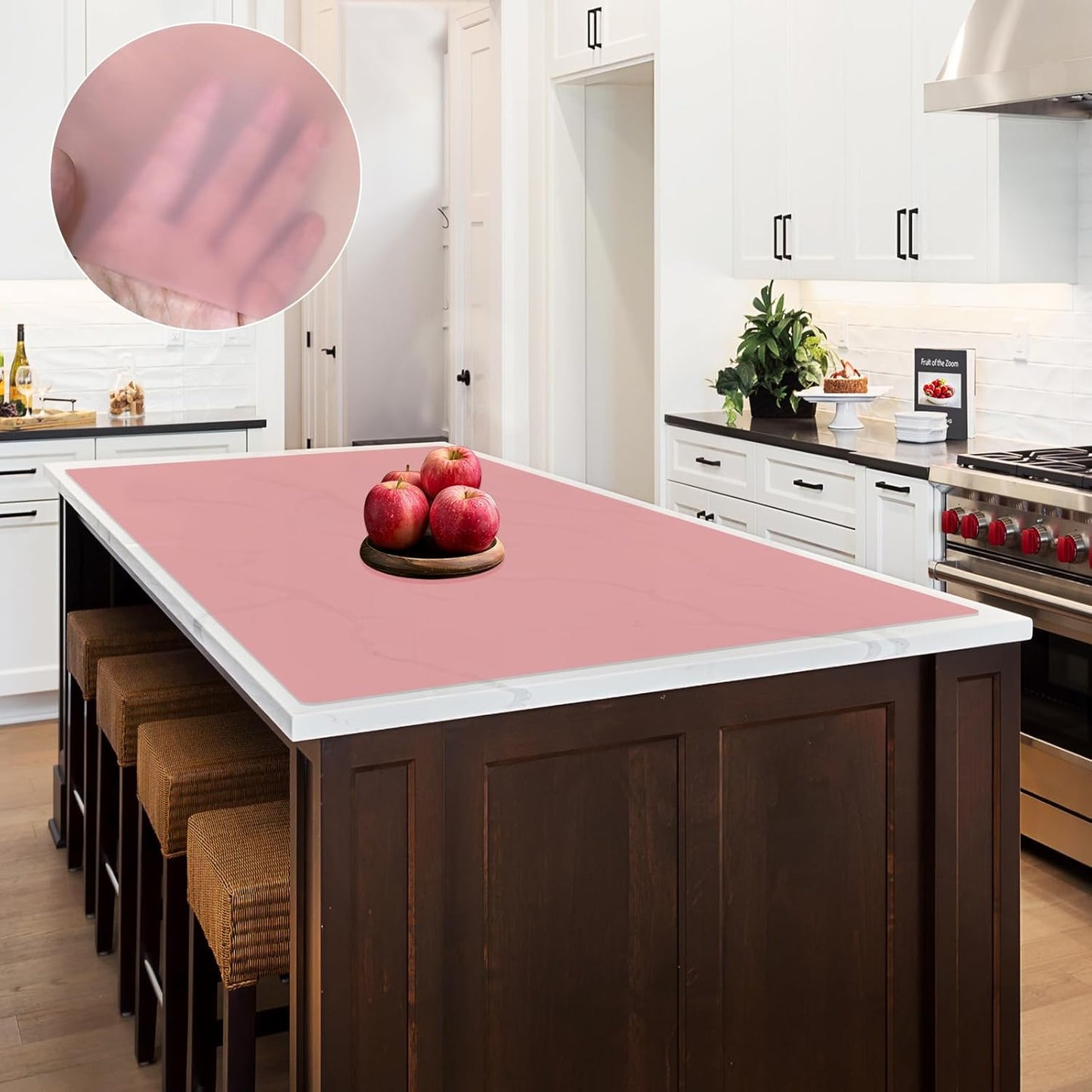 Large Silicone Mat for Kitchen Counter, Heat Resistant & Non-Slip