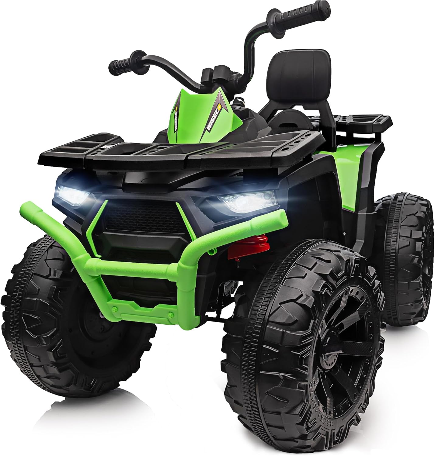Kids ATV 4 Wheeler with 400W Motor for Big Kids - Green