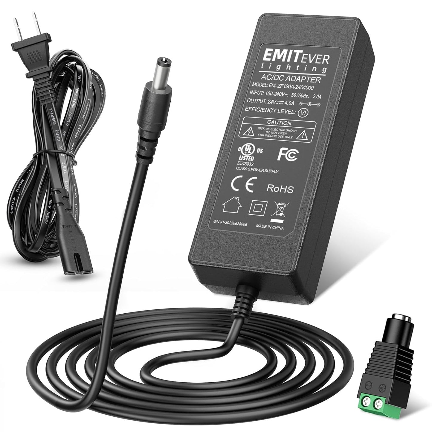 EMITEVER 24V Power Supply for LED Strip Lights and More