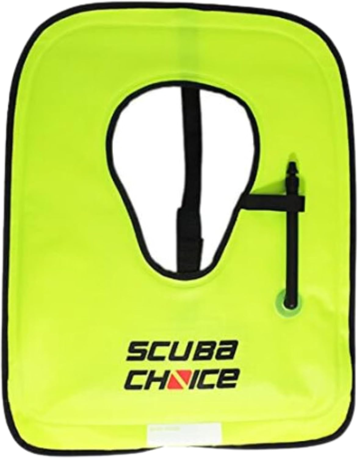 High-Visibility Neon Yellow Snorkel Vest, Easy Inflator, X-Large