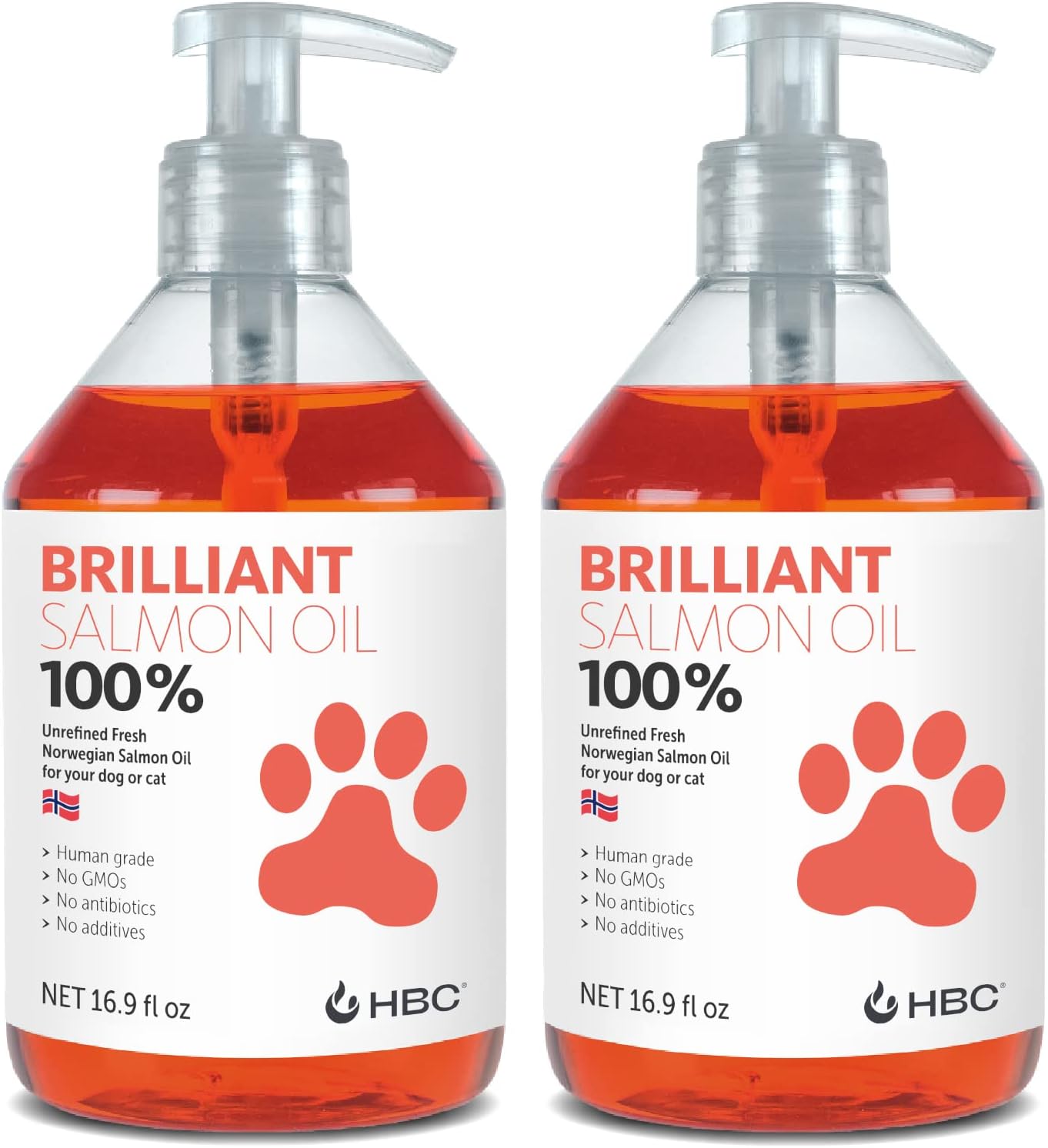 Salmon Oil for Dogs - Natural Omega 3 Fish Oil Supplement