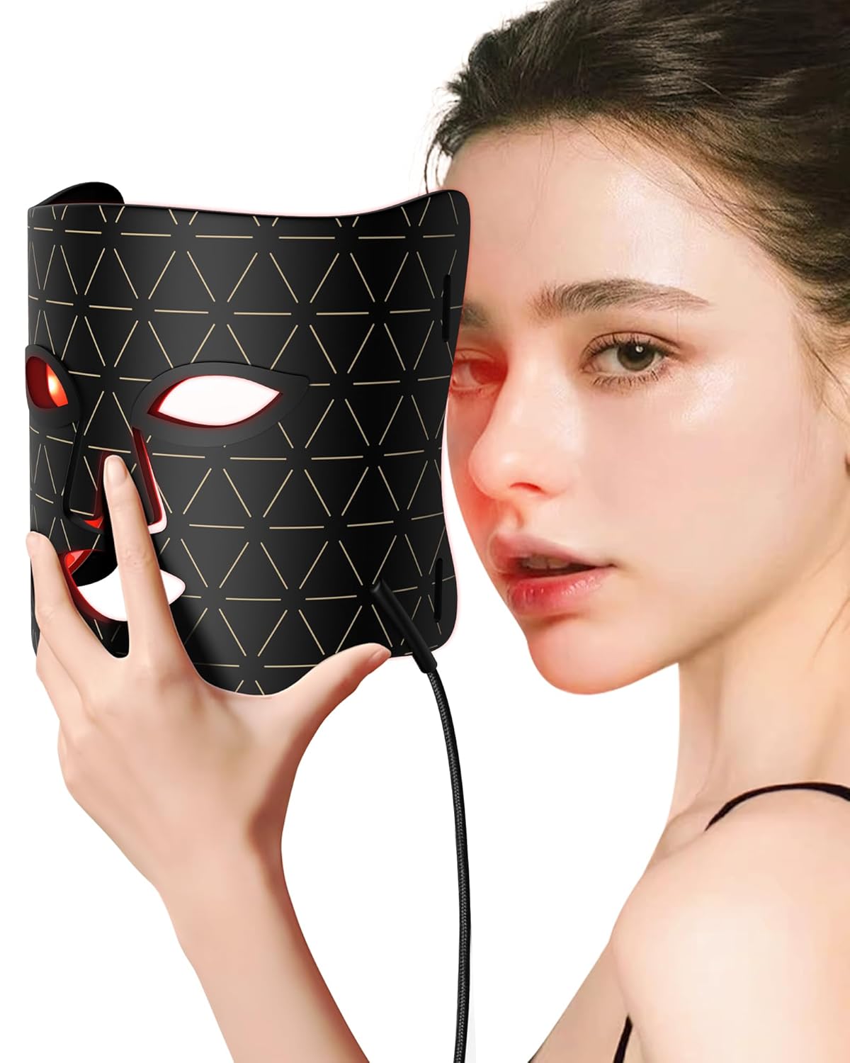 LED Light Therapy Face Mask for Skin Rejuvenation and Repair