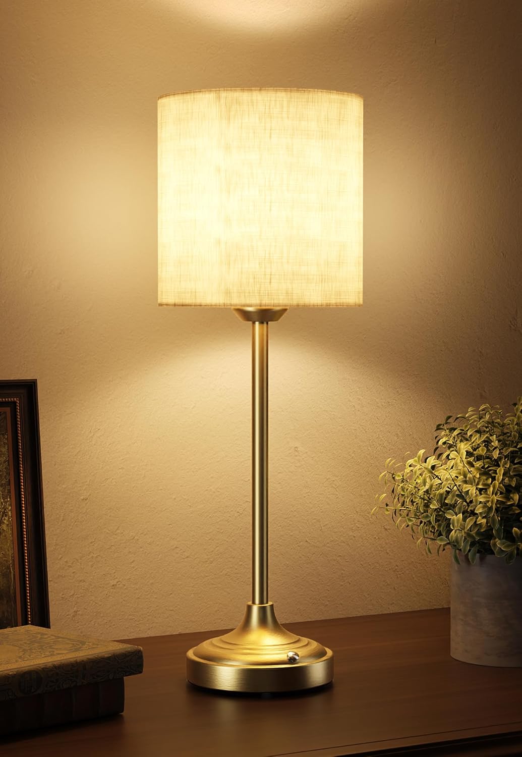 Cordless Table Lamp with Dimmable Touch Control for Any Room