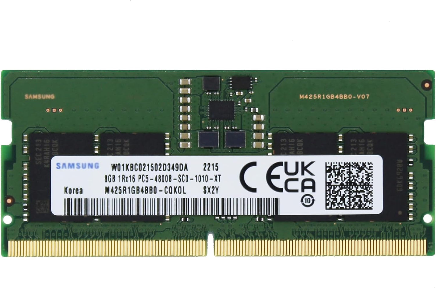 Sam Original 8GB DDR5 4800MHz SODIMM Memory Module Upgrade