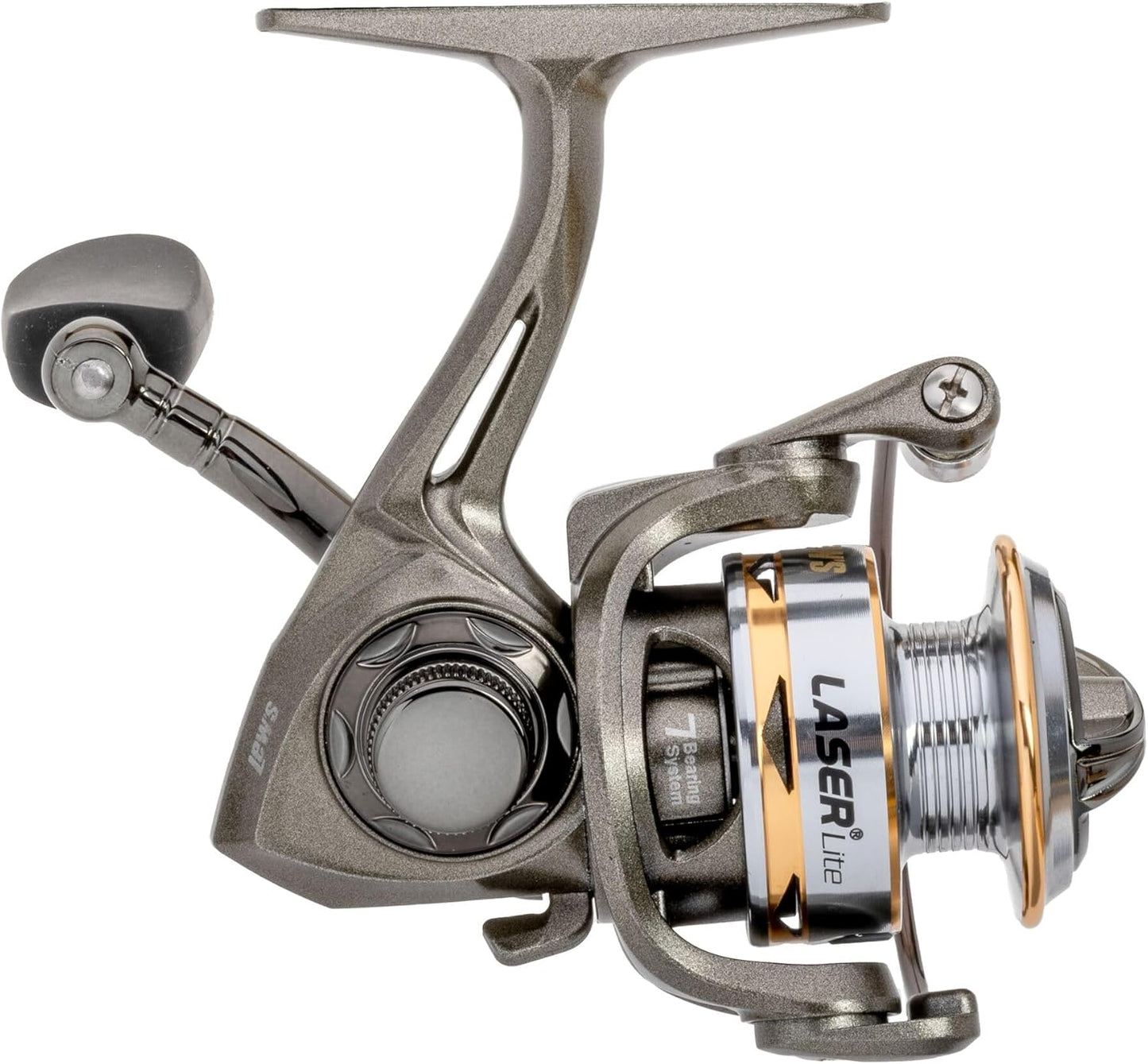 Lews Laser Lite Spinning Fishing Reel for Smooth Casting
