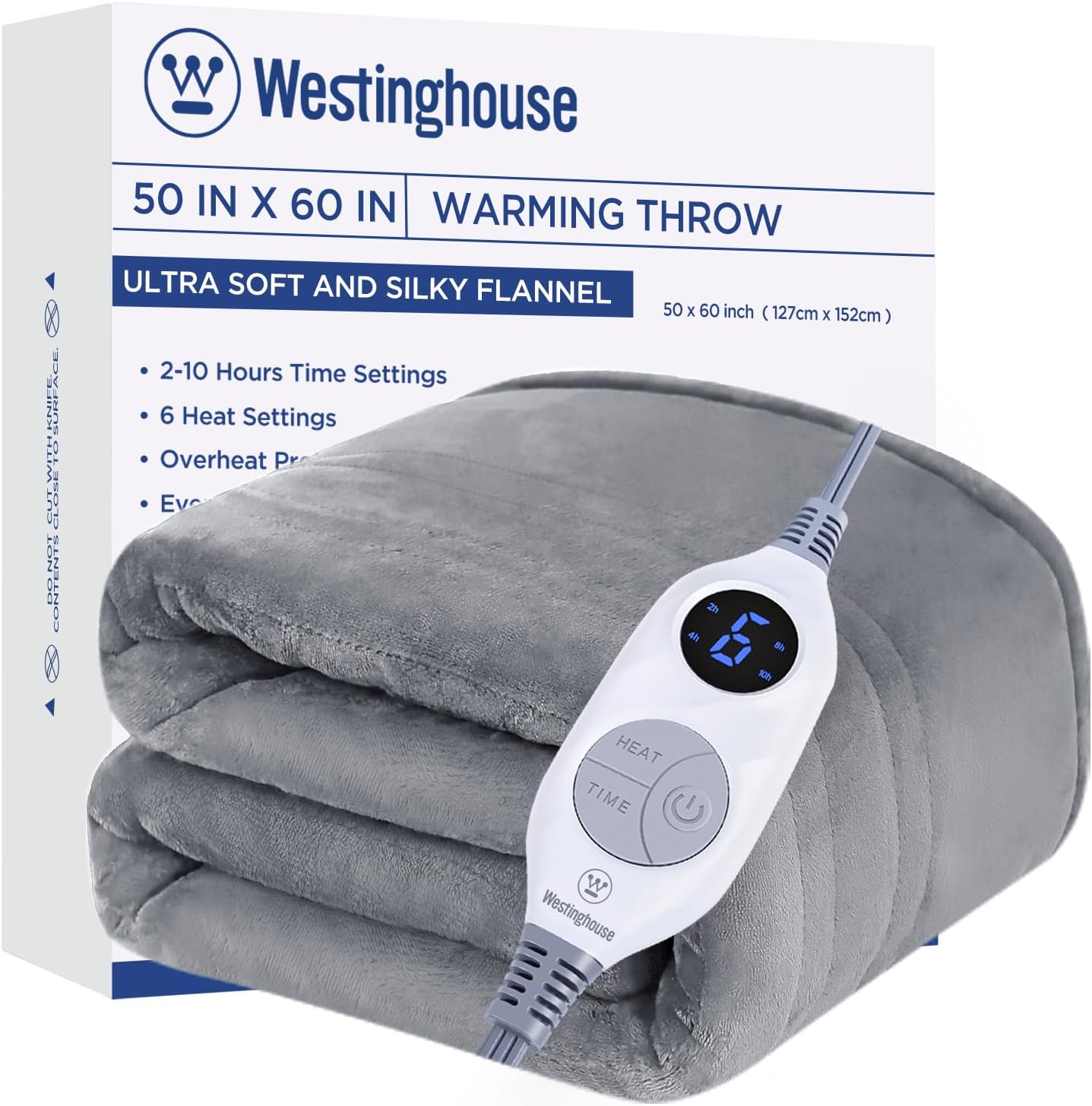 Cozy Up Fast: Westinghouse Heated Throw