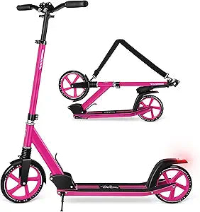 BELEEV V5 Kick Scooter for Kids and Adults with Adjustable Handlebar