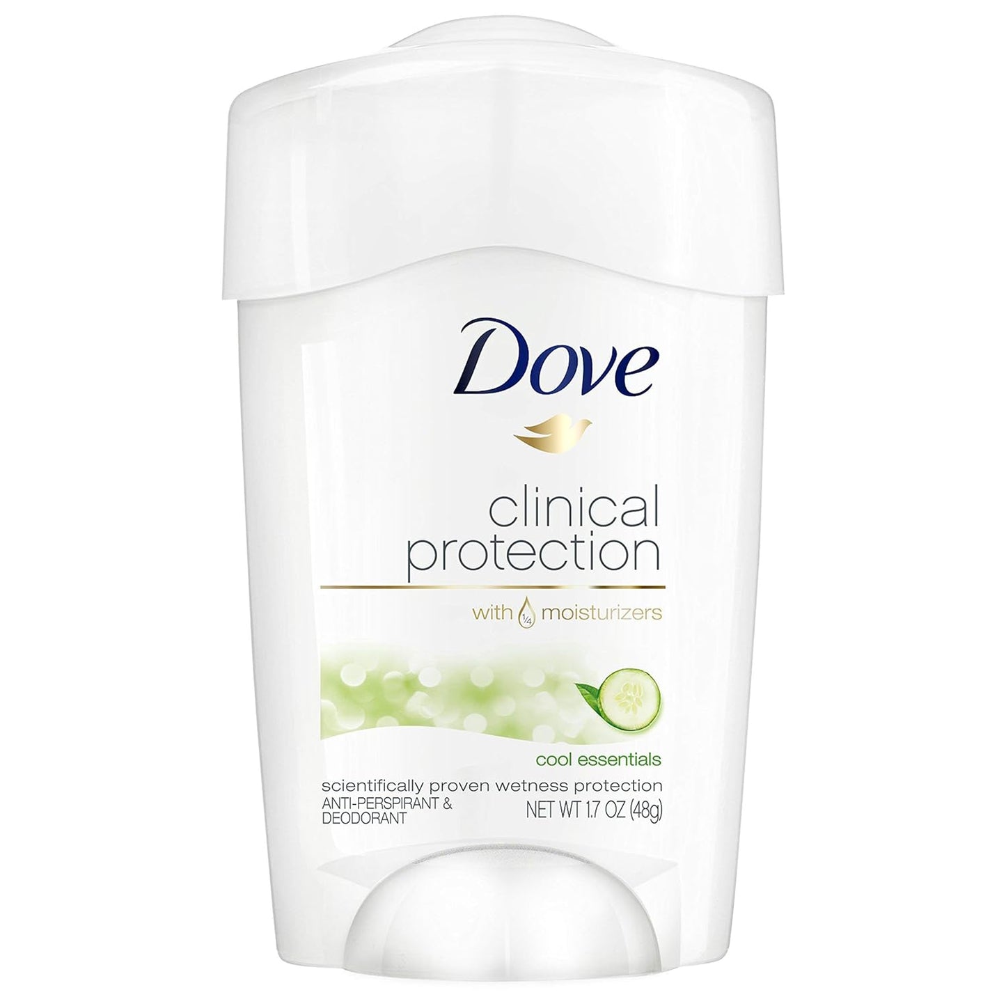 Dove Clinical Protection Antiperspirant Deodorant for Odor Control