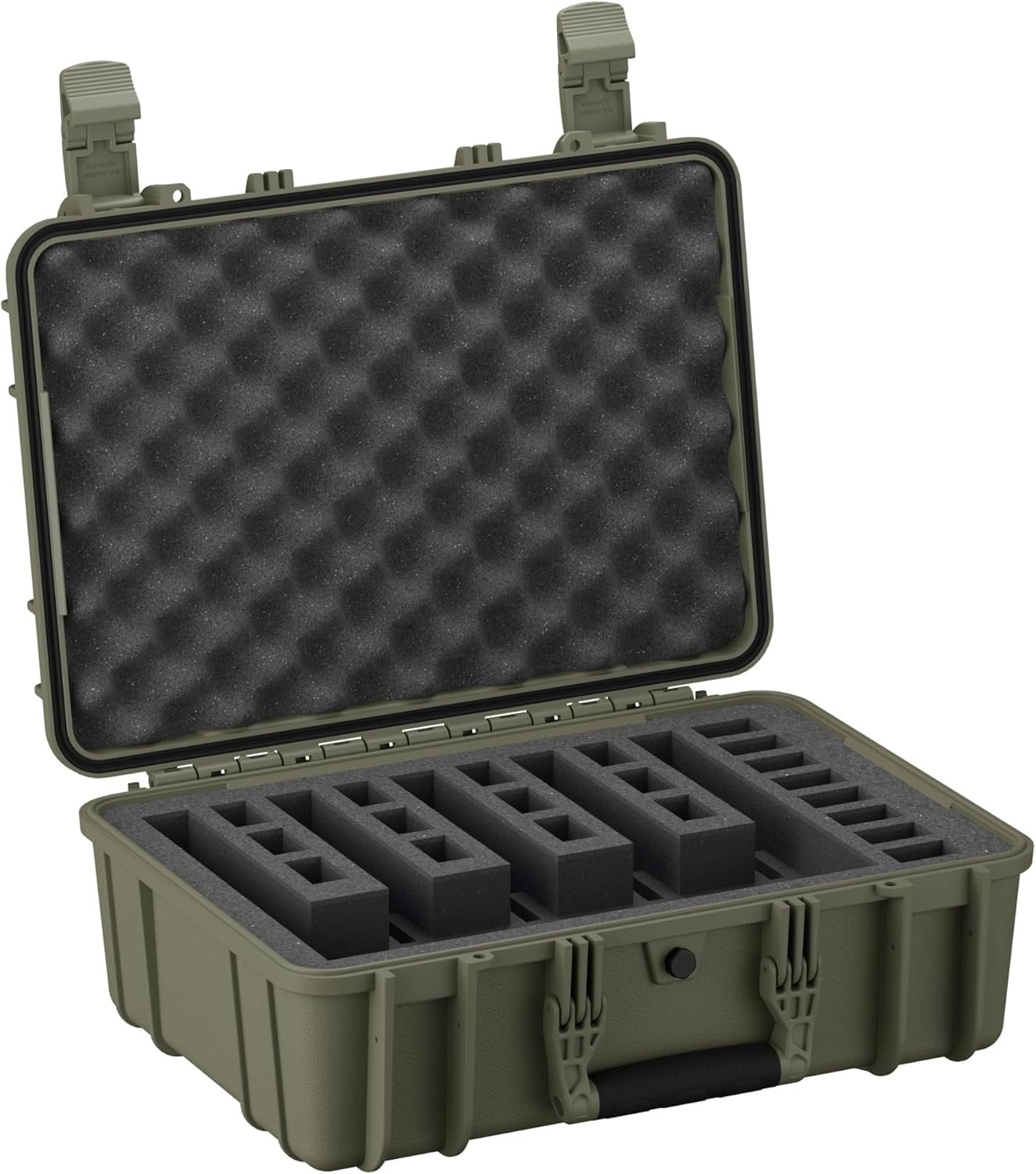 Condition 1 18 Pistol Case with Pre-Cut Foam for 5 Firearms