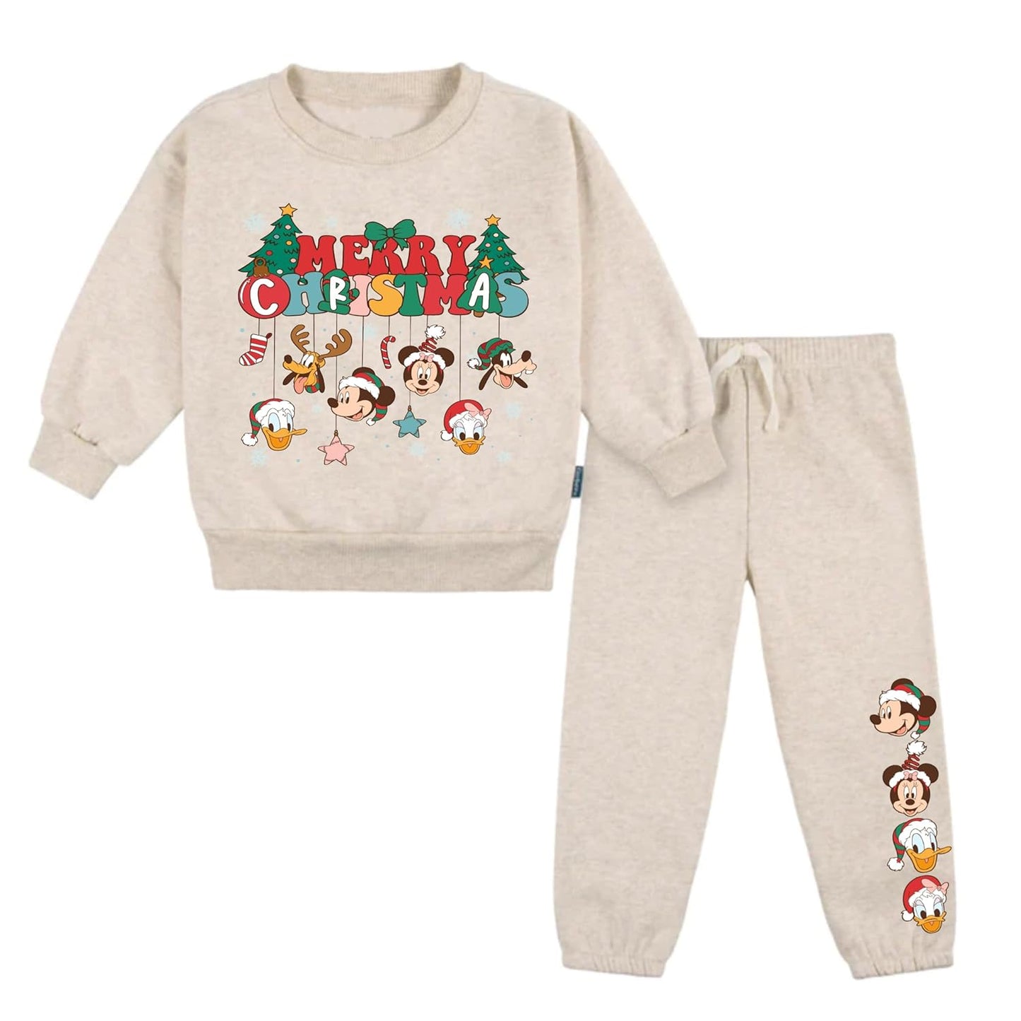 Grinch Christmas Fleece Set - Cozy Winter Outfit (18M)