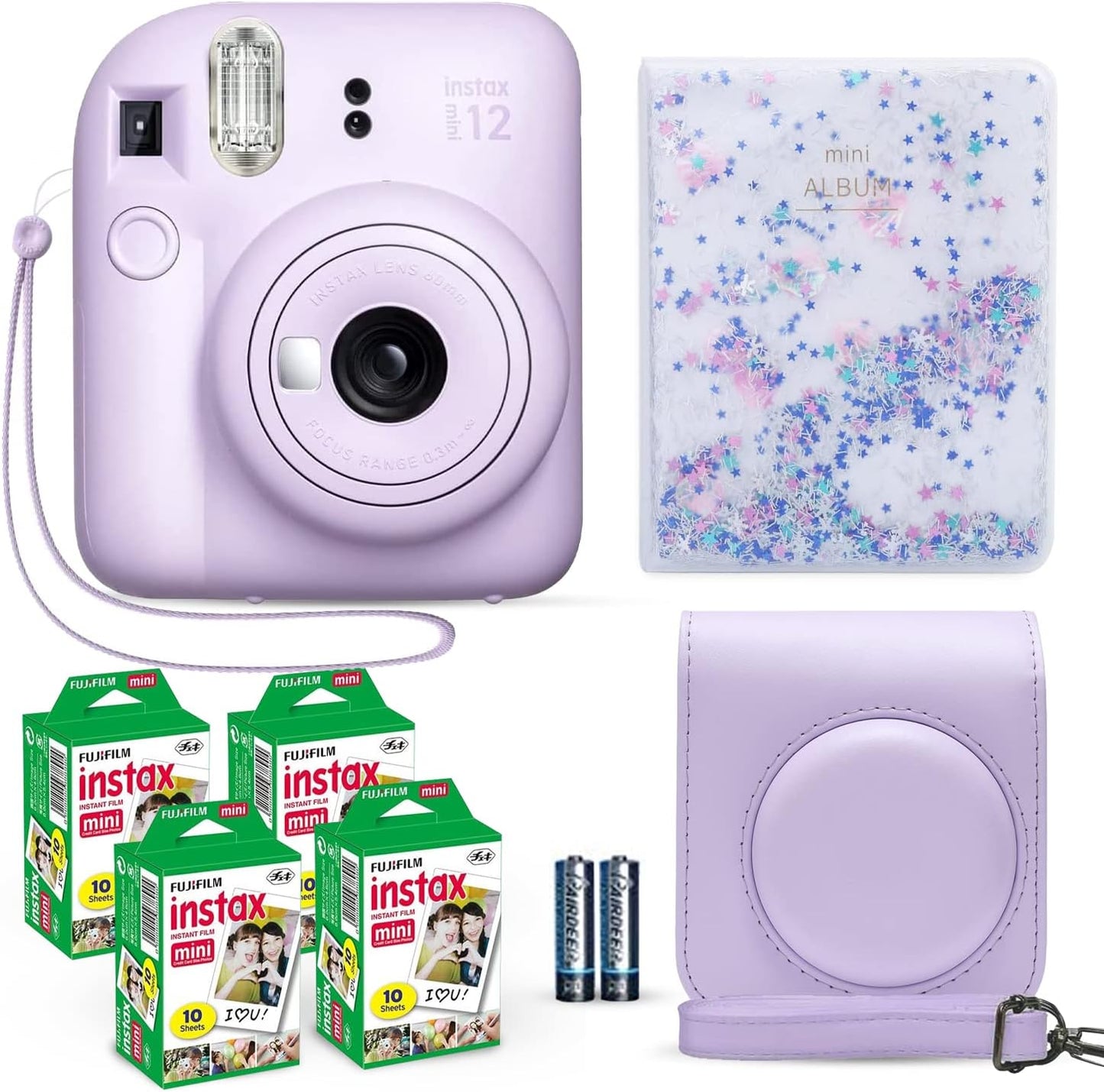 Capture Memories Instantly with Fujifilm Instax Mini Lilac Purple Bundle