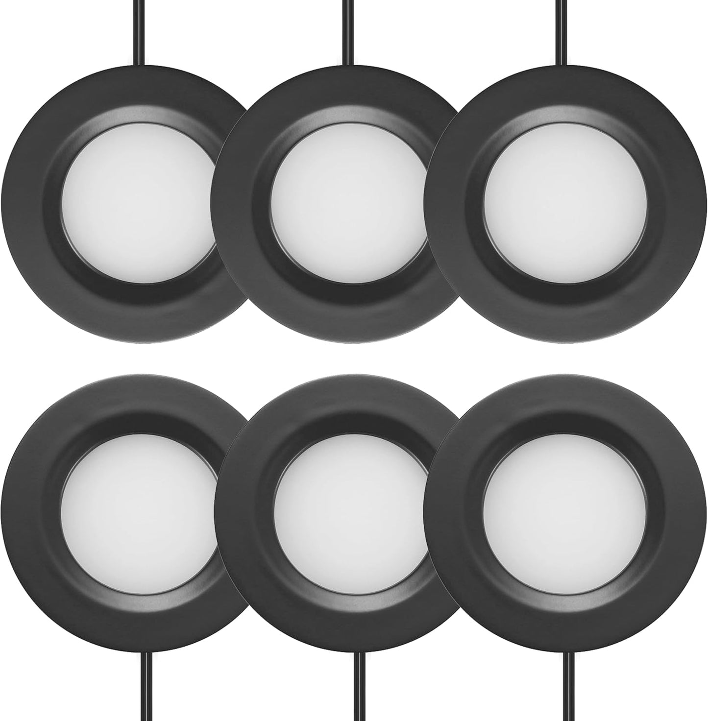 GETINLIGHT 2.75in Dimmable LED Puck Lights Kit for Home