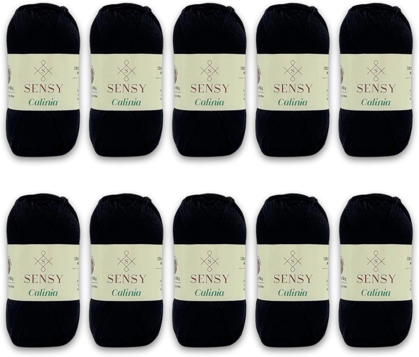 10 Skeins of Sensy Calinia Yarn for Amigurumi Projects