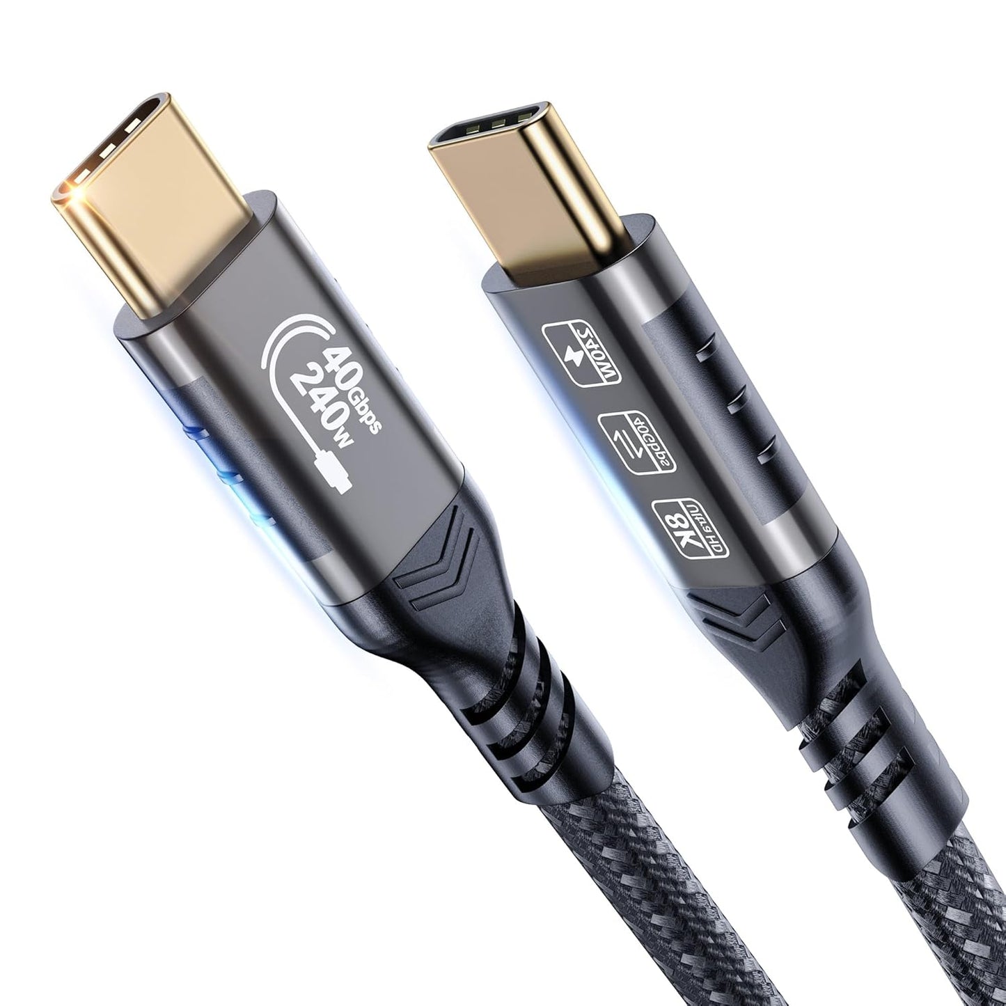 8K Display & Lightning Speed: HOTUTUKI USB 4 Cable