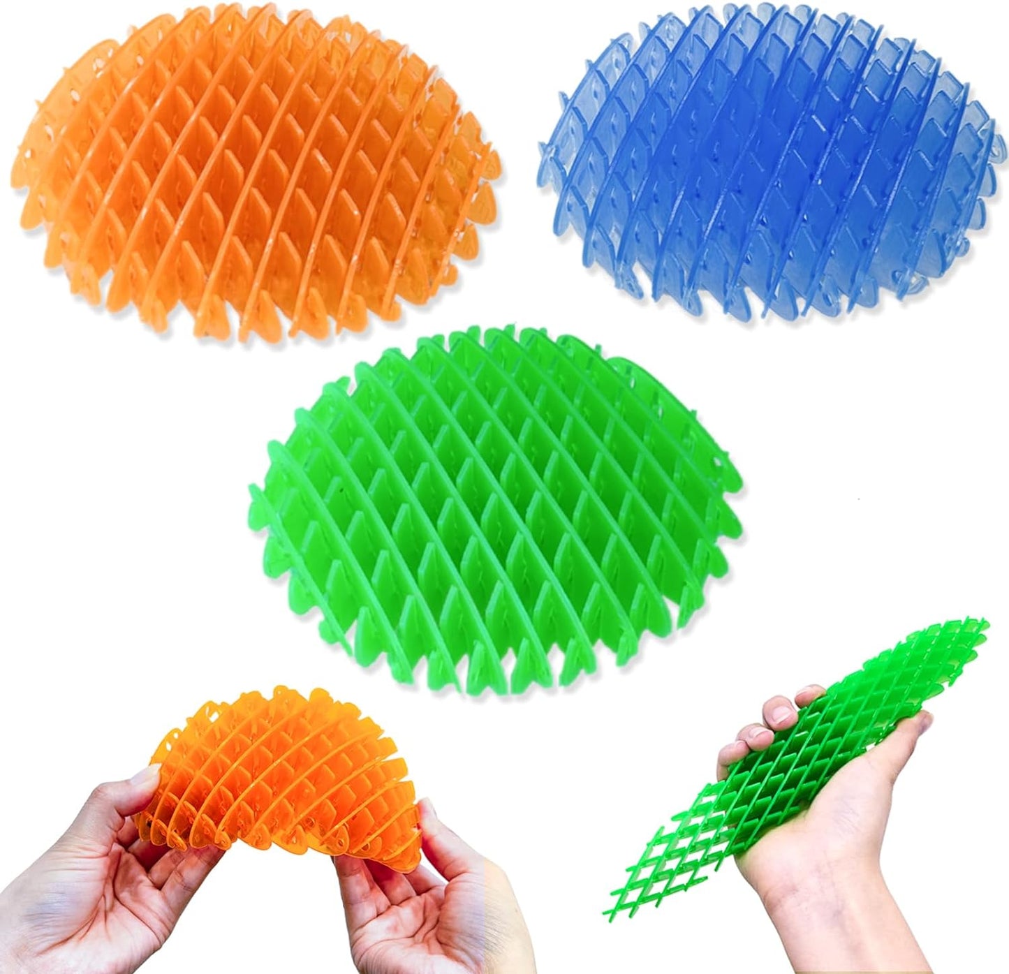 Worm Fidget Toy Set - Stress Relief Sensory Fun!