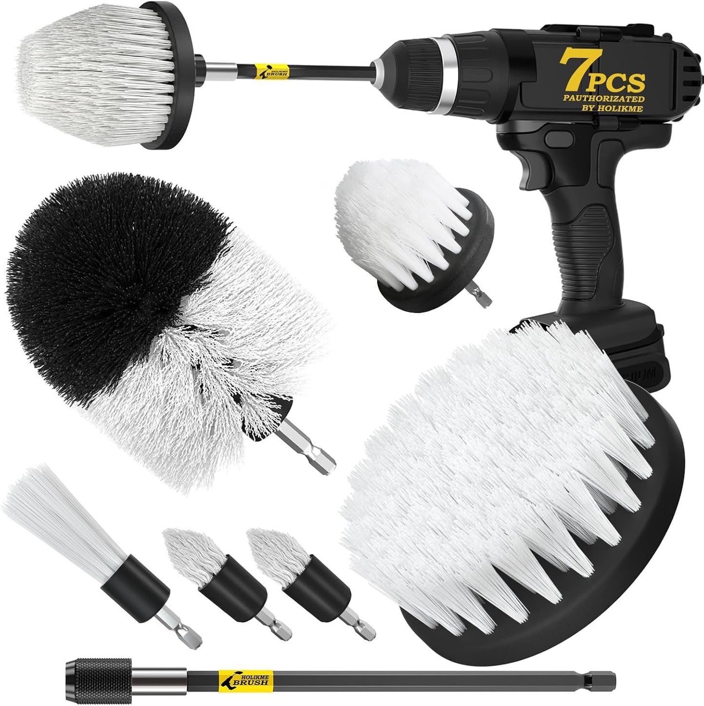 7-Pack Car & Home Detailing Kit by Holikme