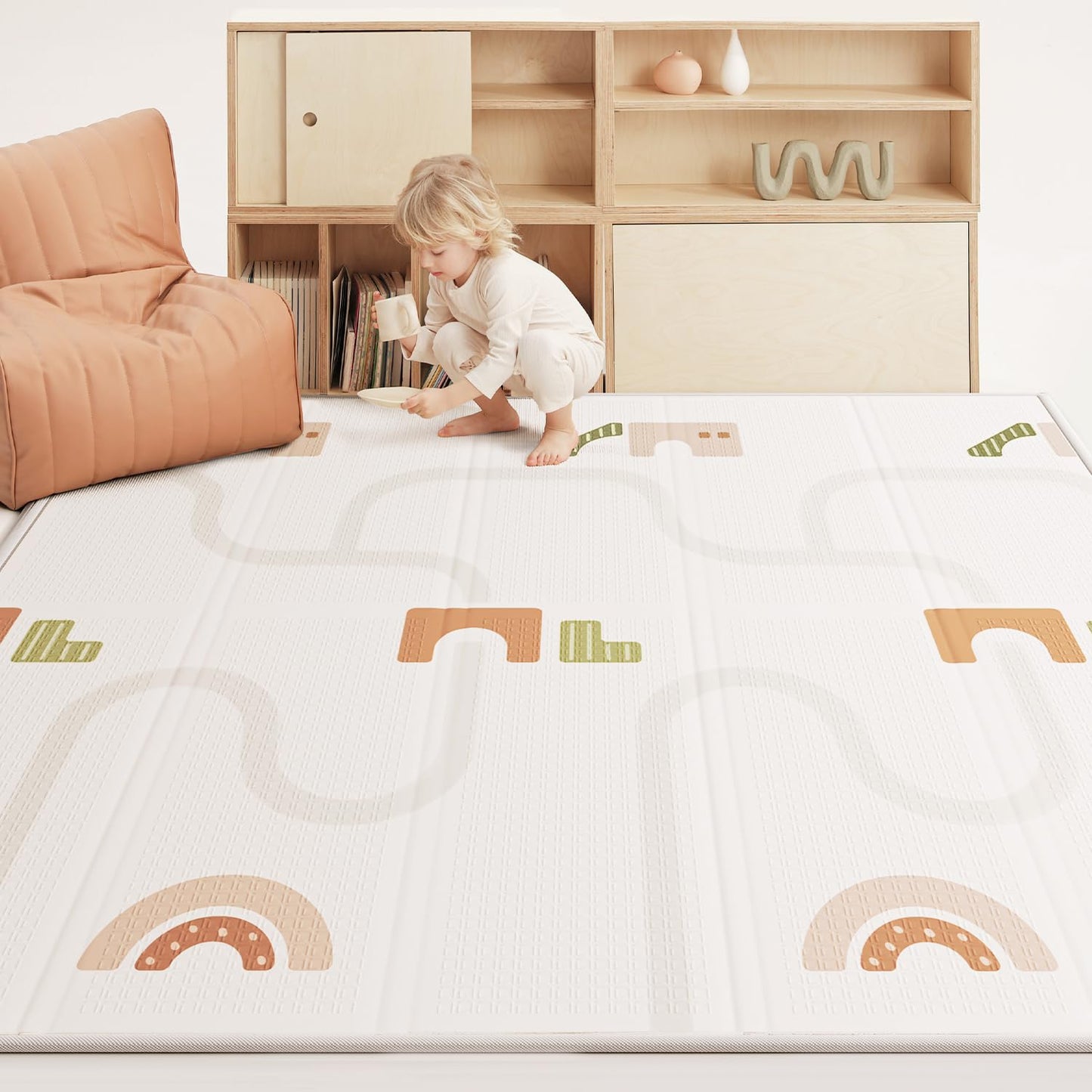X-Large Soft Foam Baby Play Mat for Indoor and Outdoor Fun