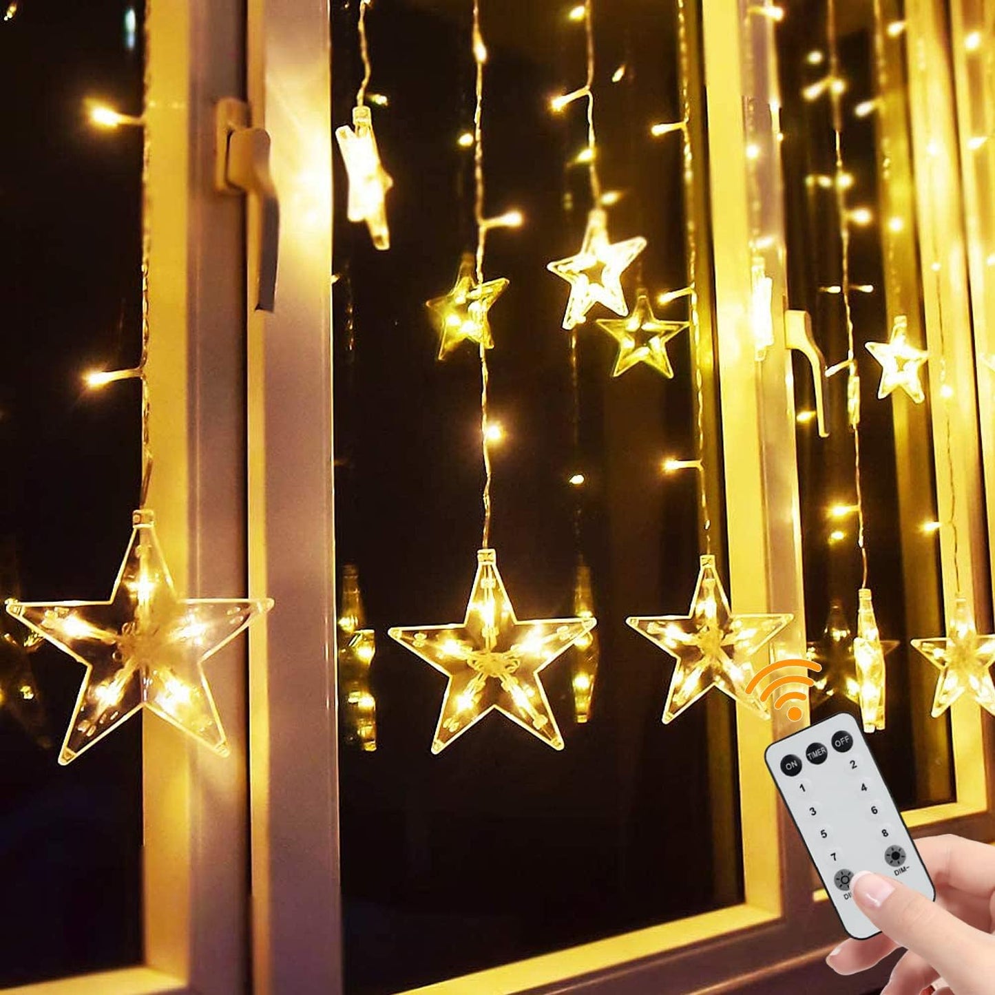 TOFU Star Curtain Lights - Create Magical Ambiance