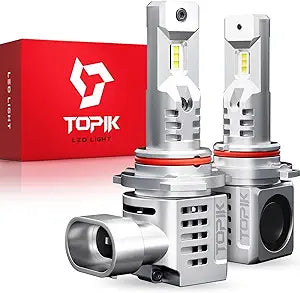 TOPIK 9006 HB4 LED Bulbs: 20000 Lumen Brightness Upgrade