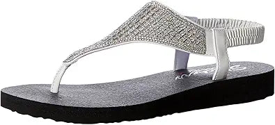 Skechers Women's Meditation-Rock Crown Flat Sandal Review