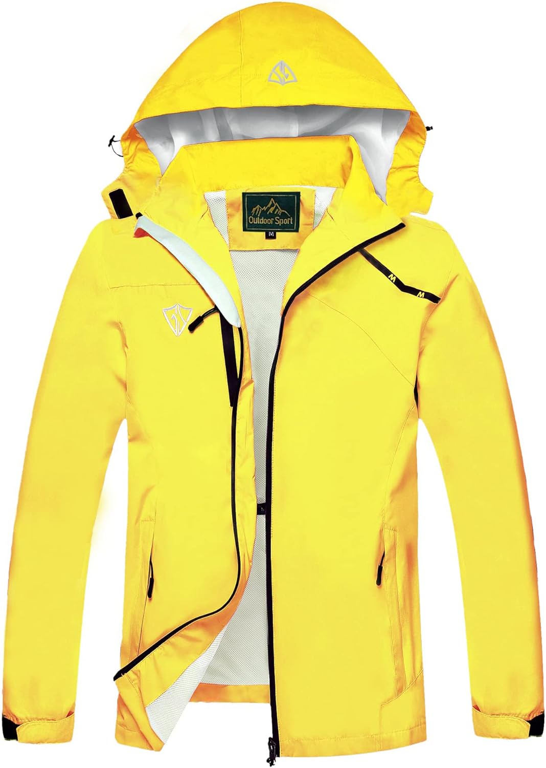 GIISAM Women's Waterproof Rain Jacket for All Weather Adventures