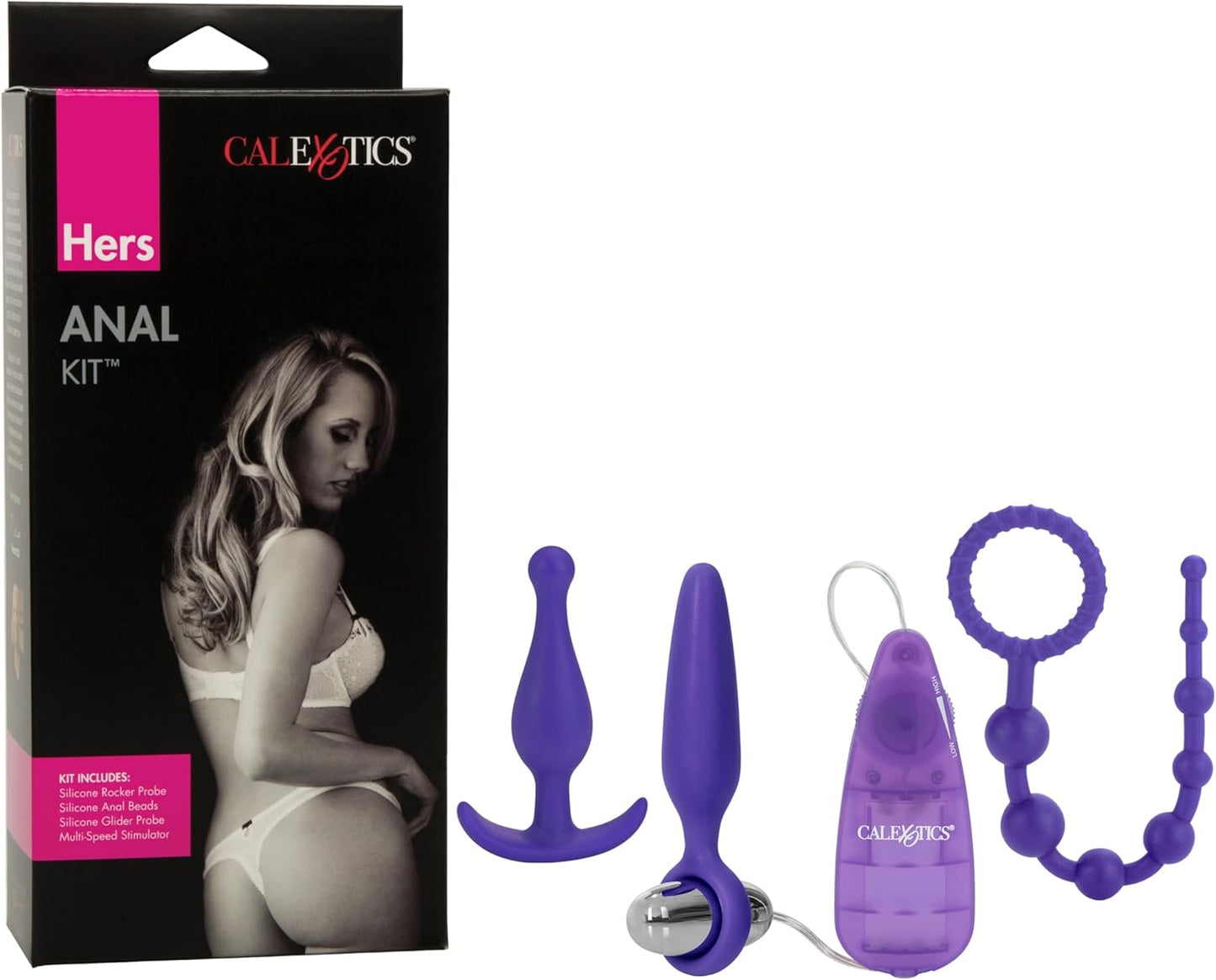 CalExotics Novelties Her Anal Kit for Ultimate Pleasure Experience