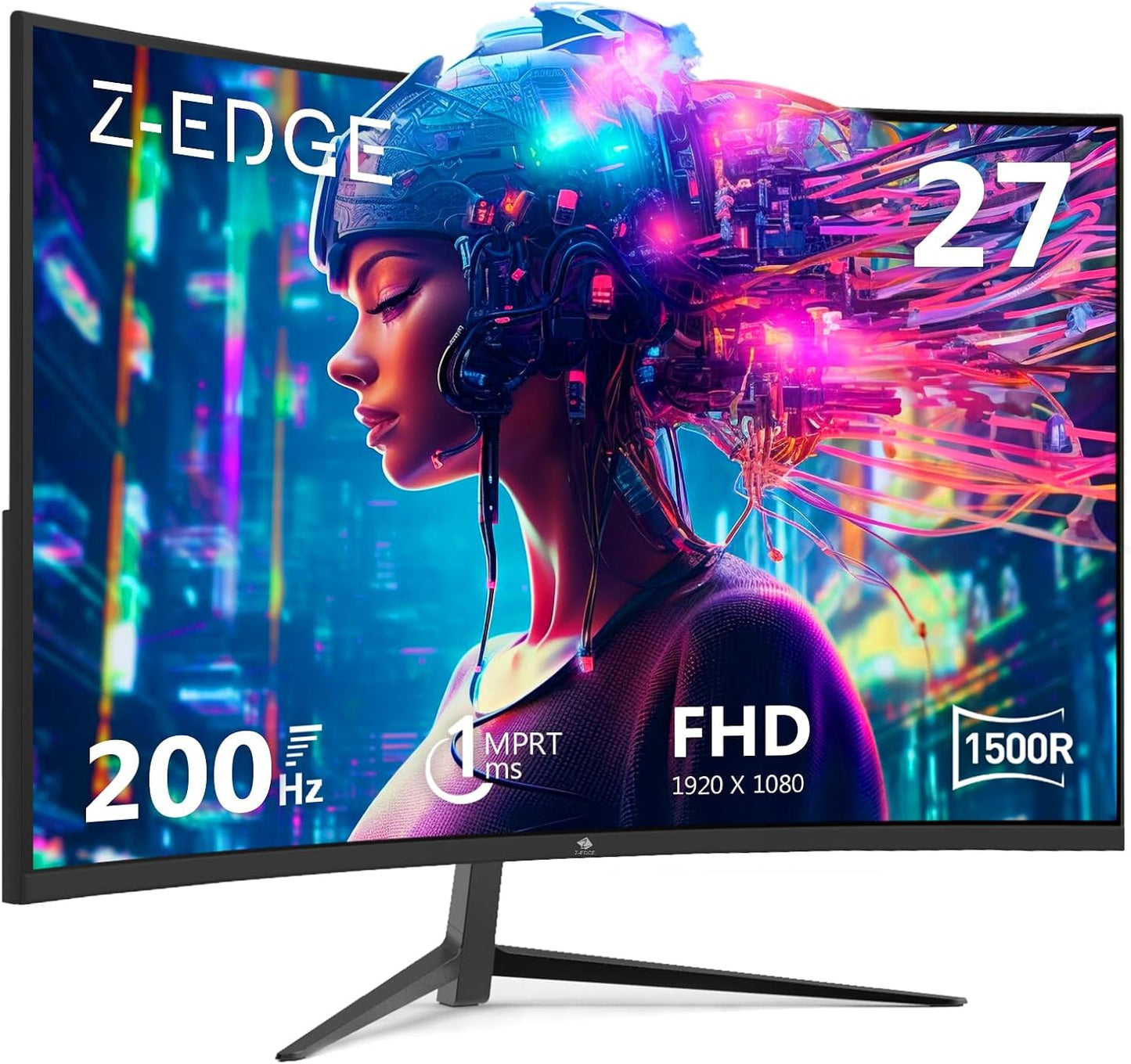 Z-Edge UG27 27 Curved Gaming Monitor - 200Hz Refresh Rate!