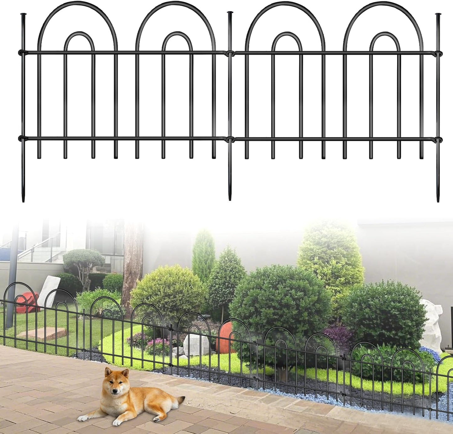 45ft X 13in Animal Barrier Fence for Dogs and Rabbits
