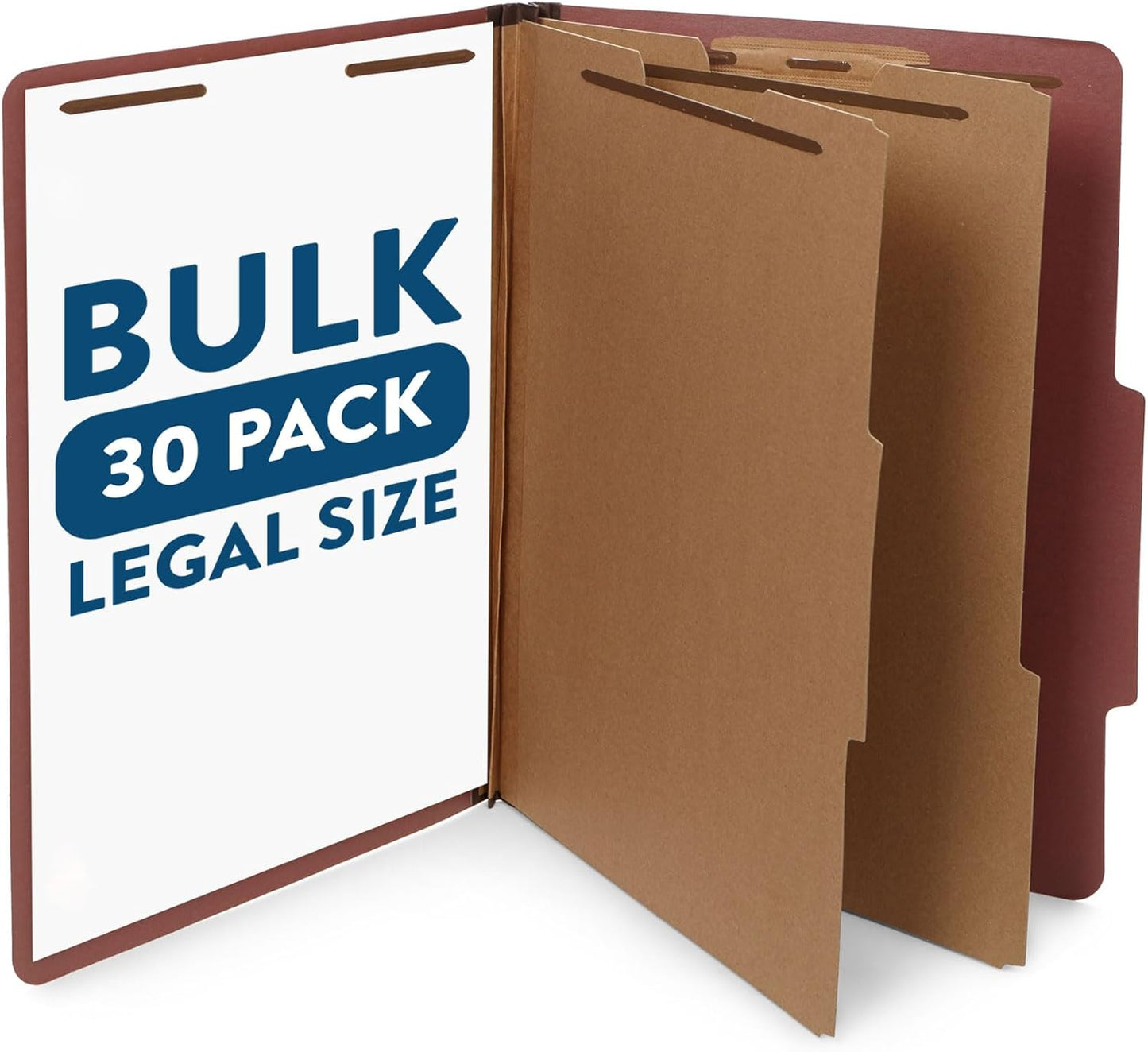 Durable Legal Size Folders for Law Offices by Blue Summit Supplies