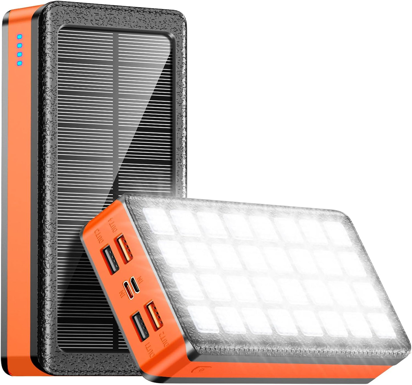 Solar Power Bank 66800mAh Portable Charger for Outdoor Use