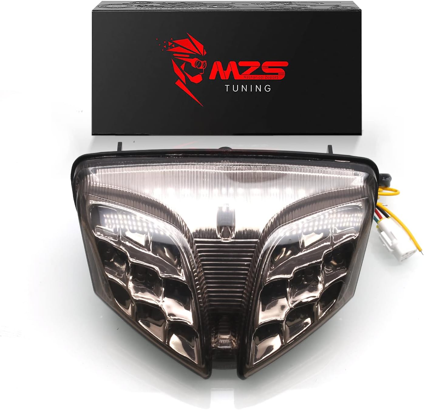 MZS Motorcycle Tail Light LED Integrated Turn Signal Blinker