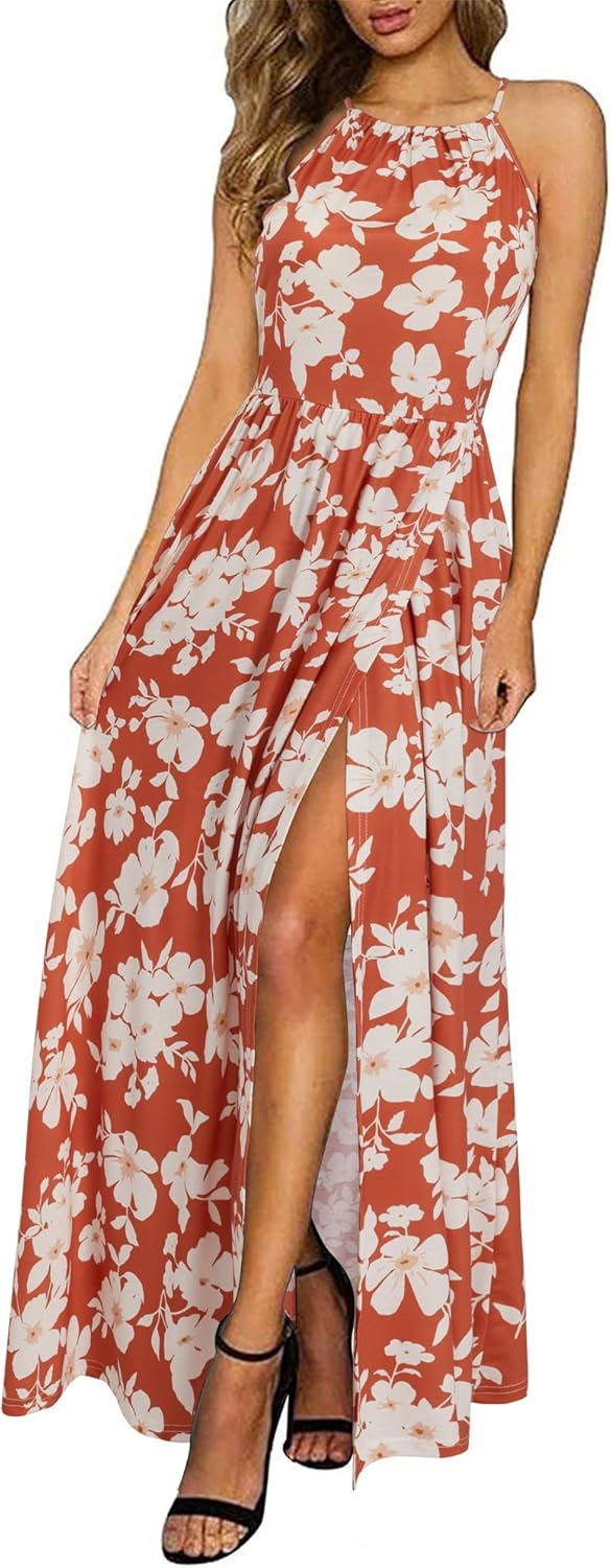 KILIG Women's Summer Maxi Dress 2025 Casual Floral Sundress
