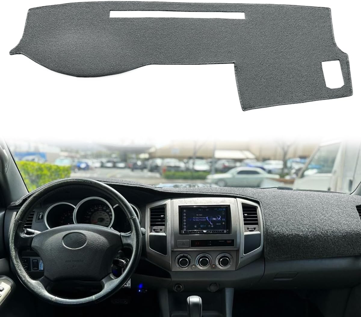 Custom Fit Dash Cover Mat for Toyota Tacoma 2005-2015 Models