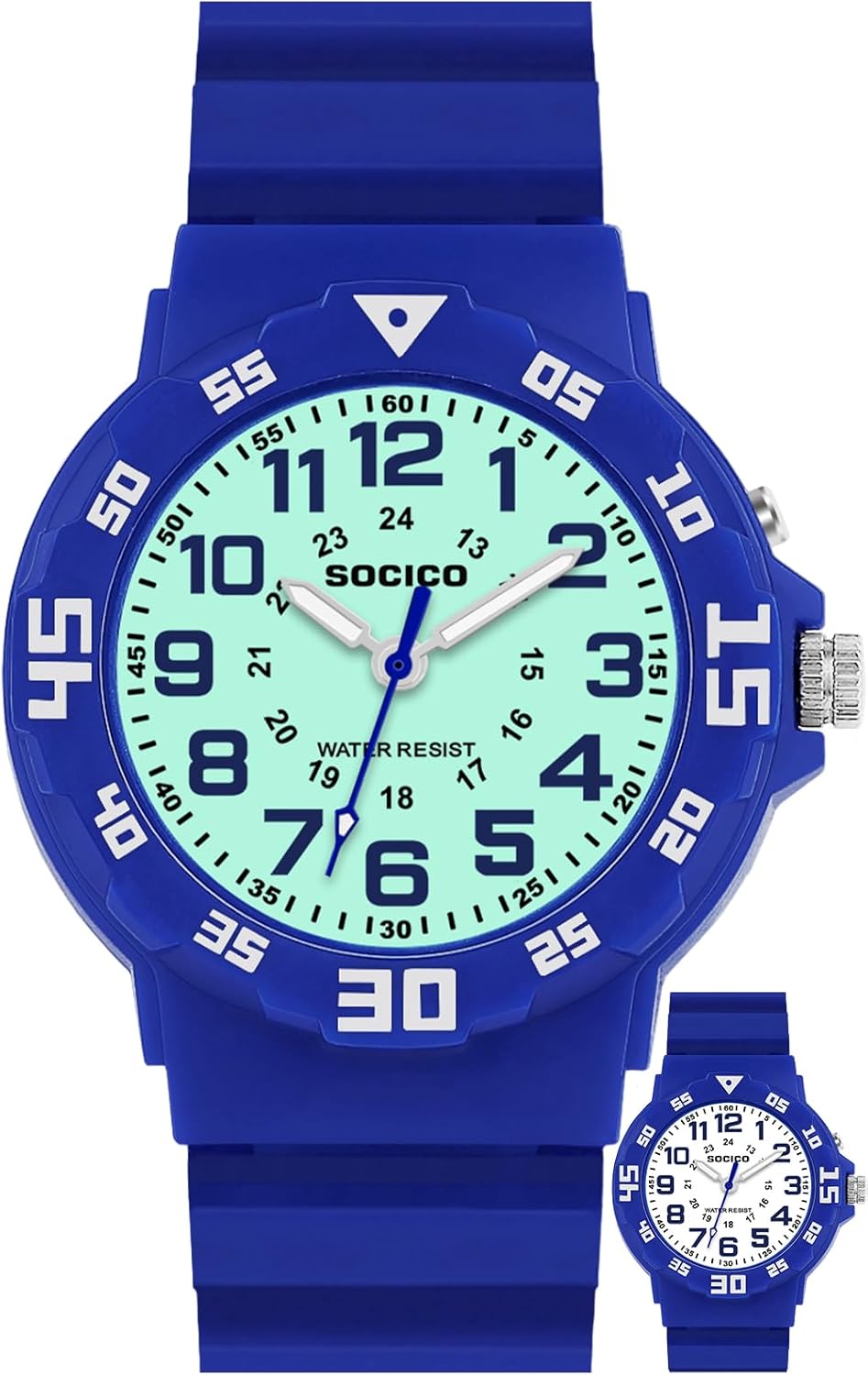 SOCICO Kids Light-Up Teaching Watch