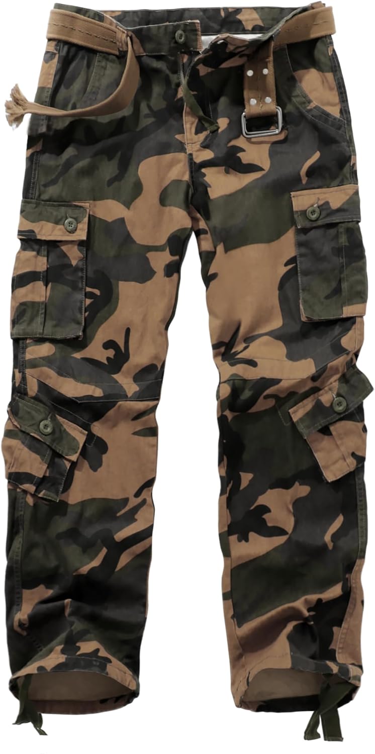 Men's Wild Cargo Pants for Work and Outdoor Activities